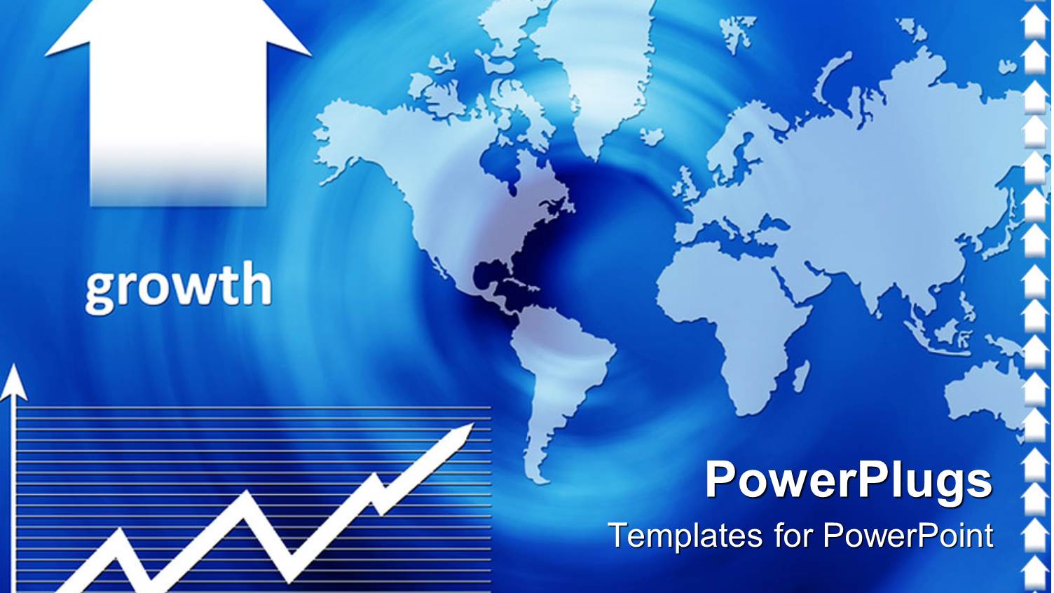 a Globe with a Bluish Background and Place for Text