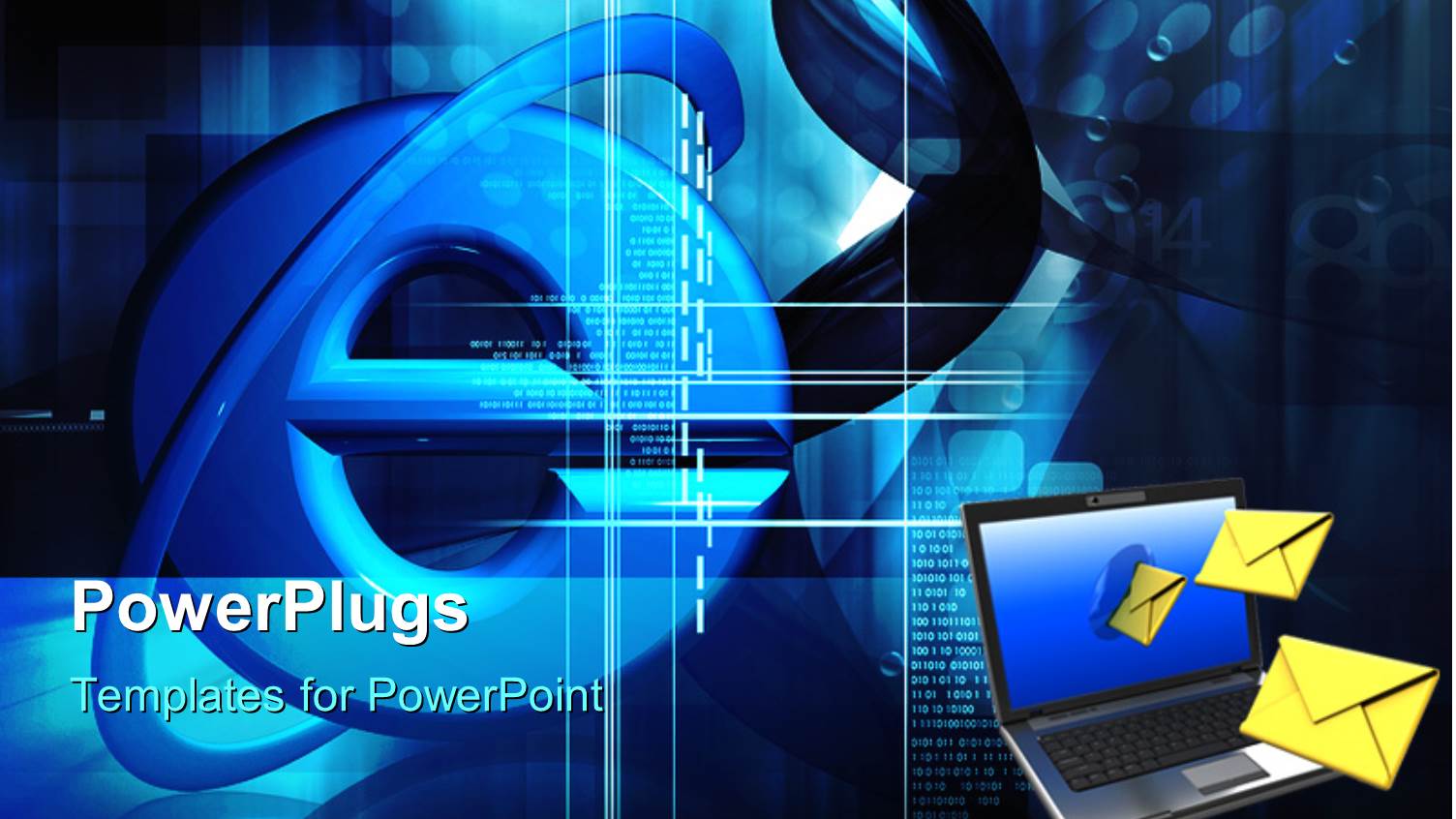 a Globe with Lightning in the Background and Place for Text