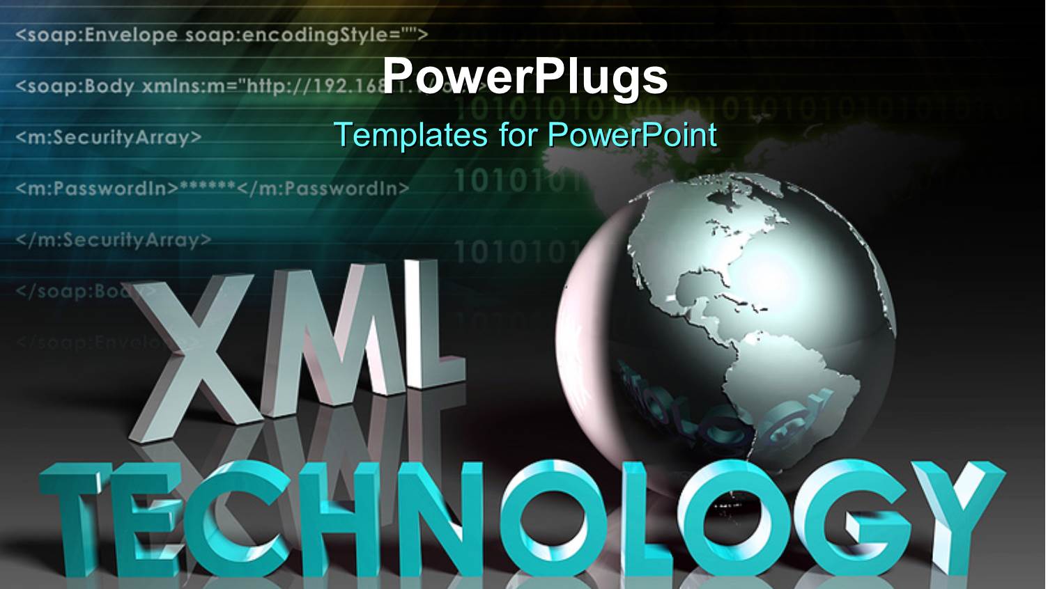 a Globe with Lines of Code in the Background