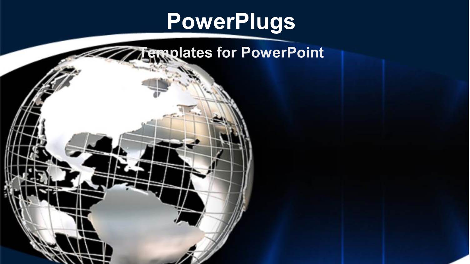 Globe World Graphic as a Metaphor Global Issues Business Work Outsourcing Blue