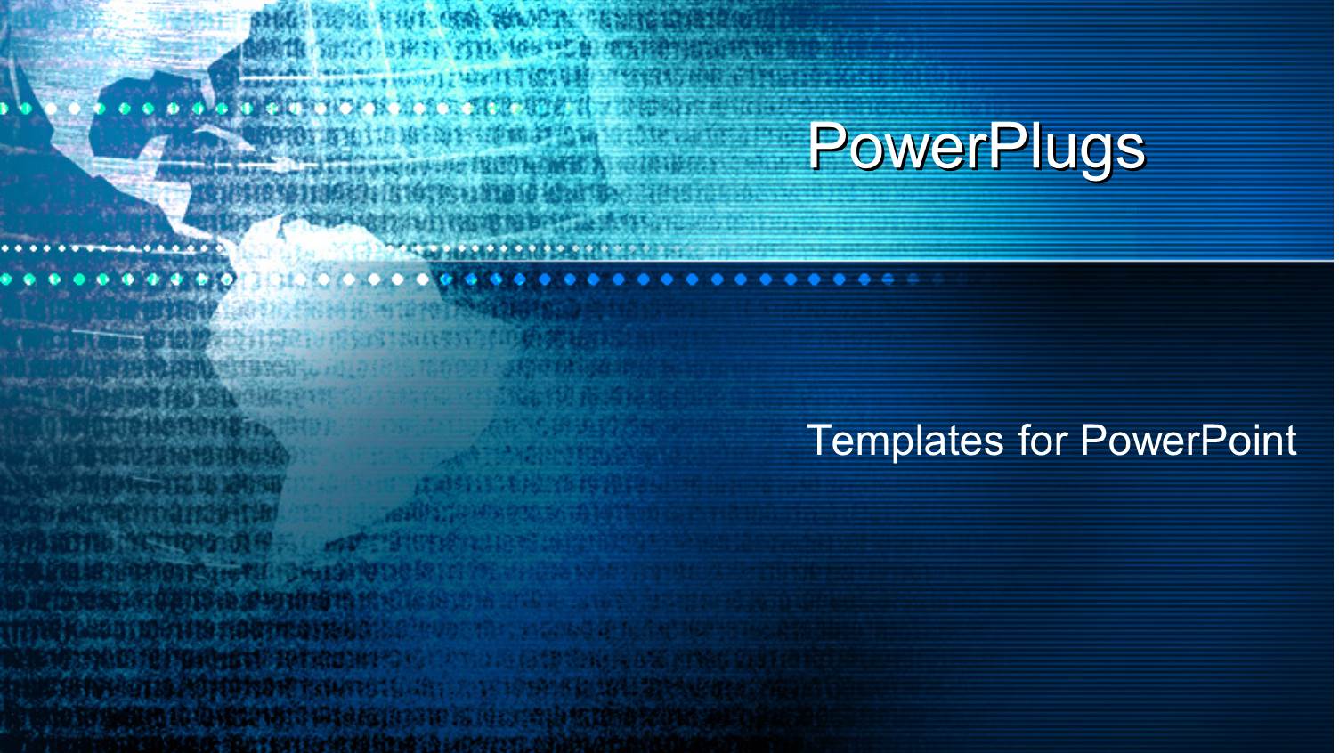 Globe World Outline with North and South America, Numbers, Global Finance