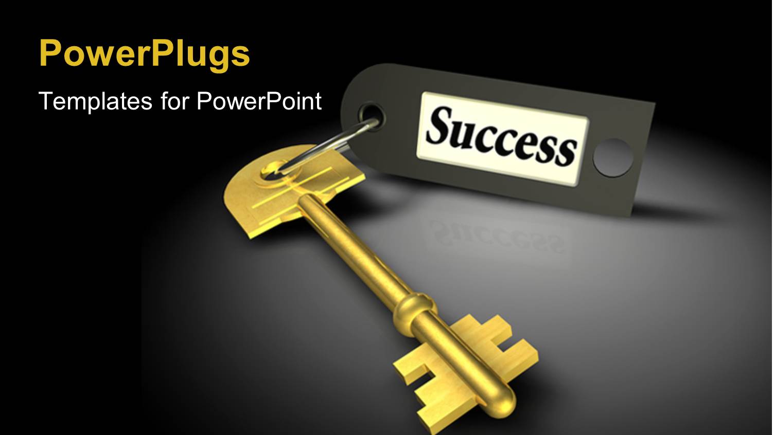 a Glolden Key with the Success Tag