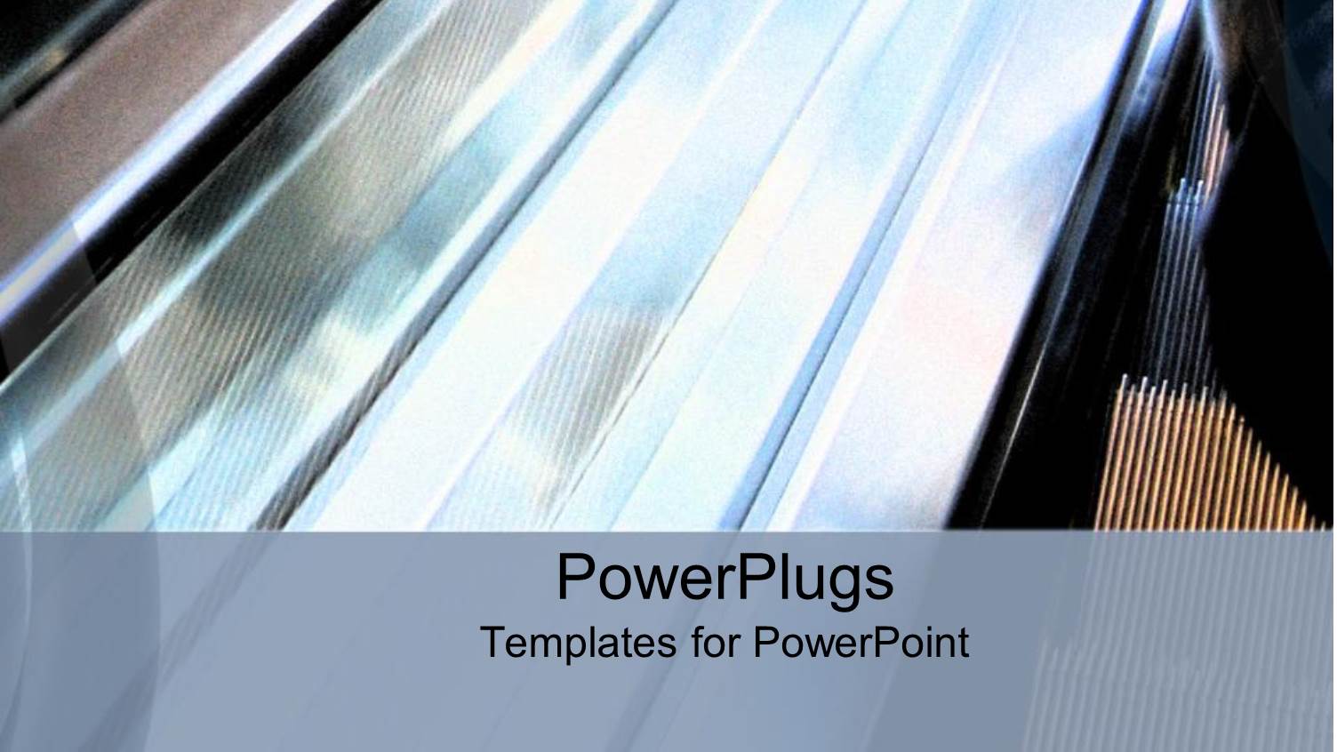 Glowing Chrome Bars with Brown and Black Lines in Background