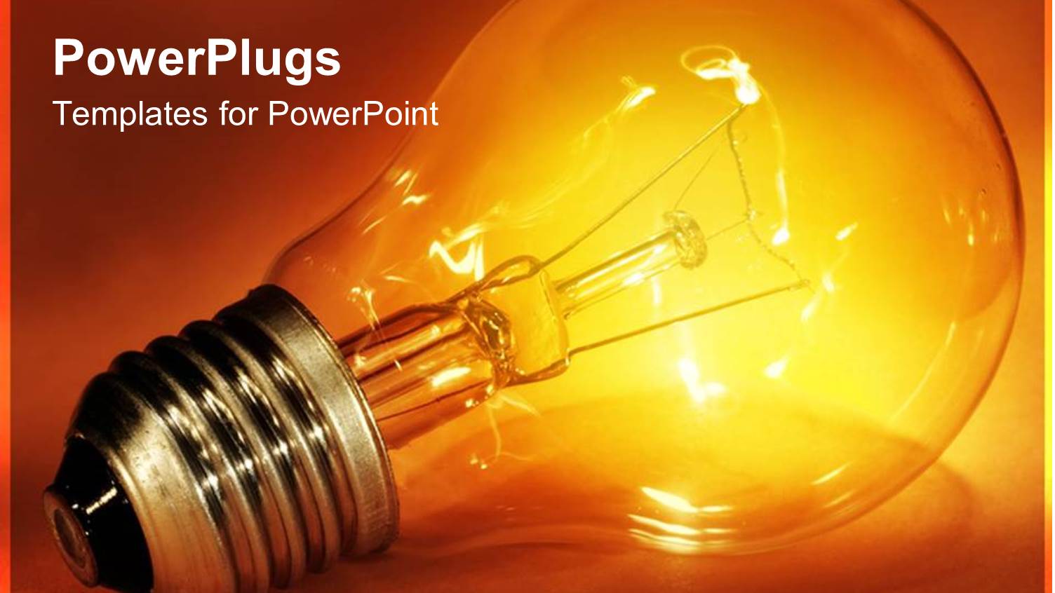 Glowing Light Bulb Representing Bright Idea or Innovation