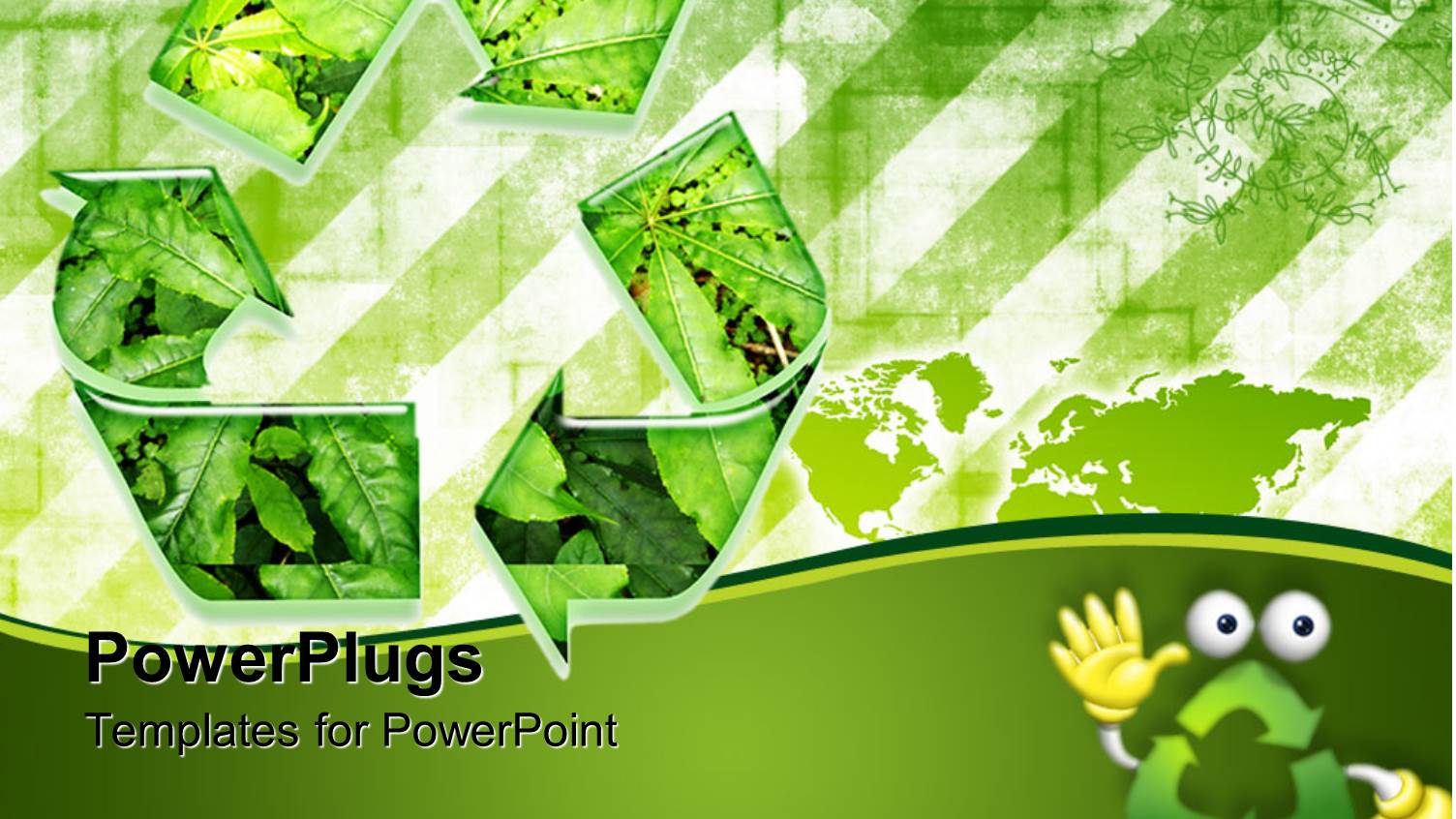 Go Green Recycle Environmental Green Leaves