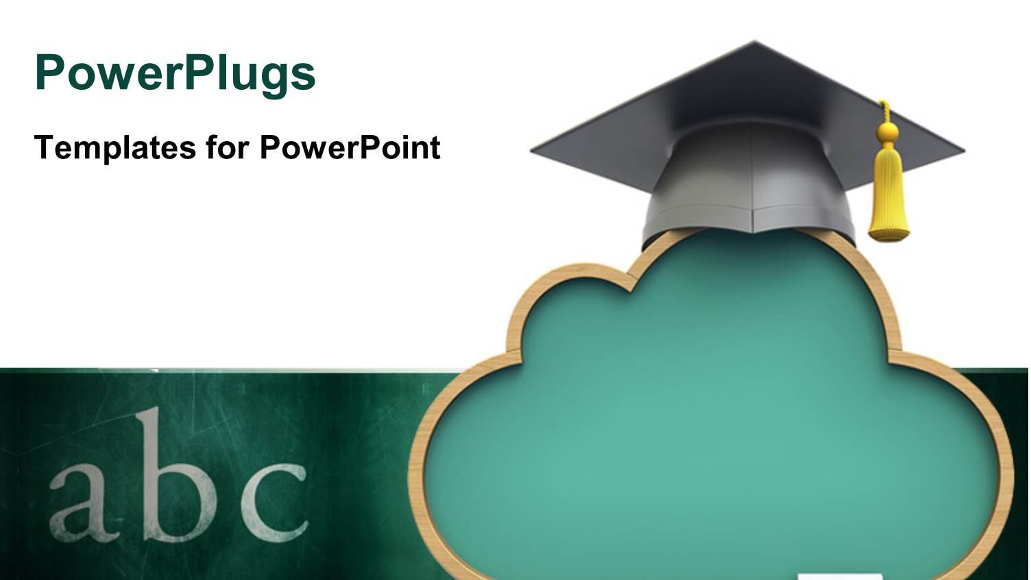 a Graduation Cap with the Words Abc