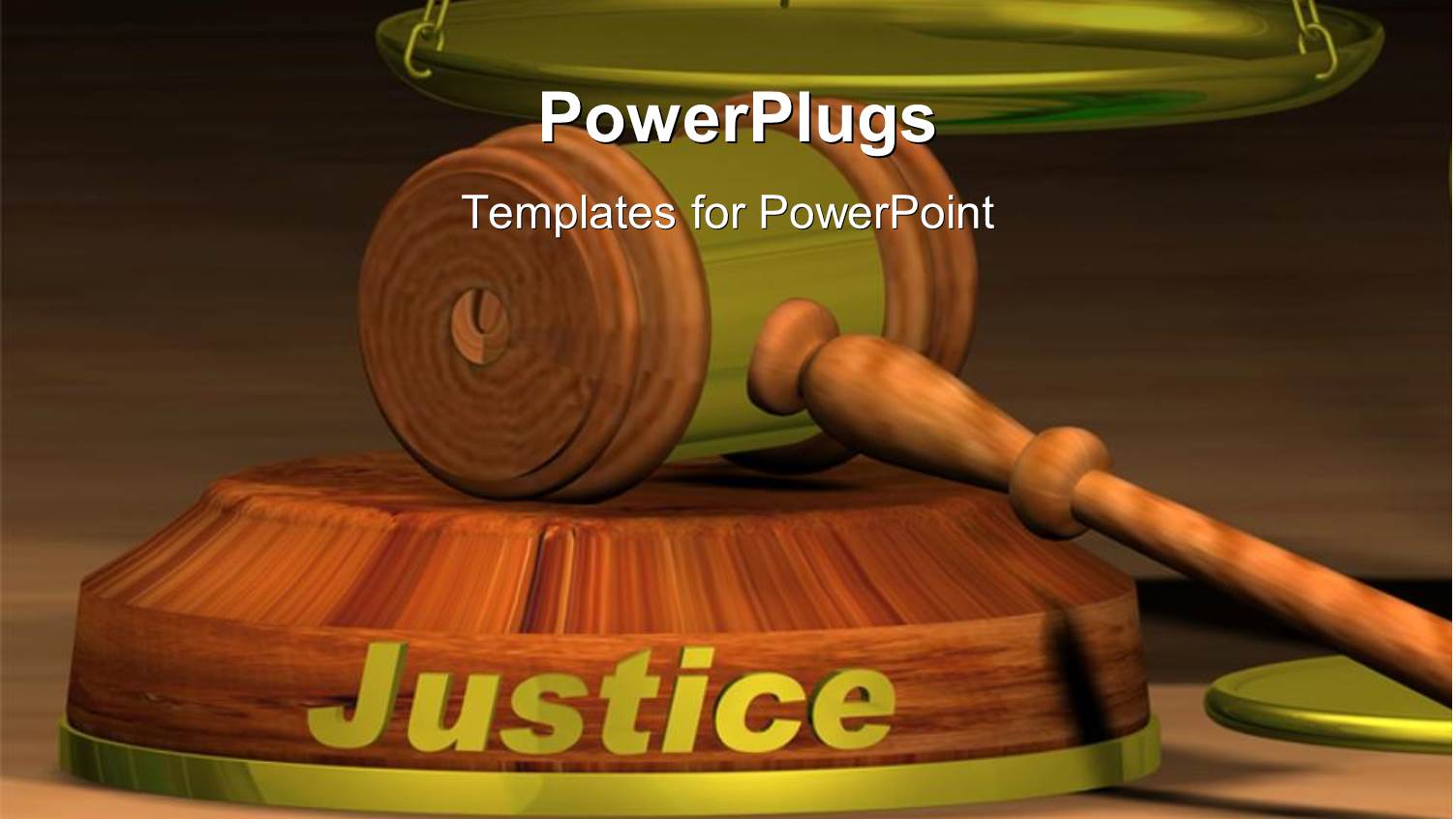 a Gravel with a Word Justice and Balance in Background