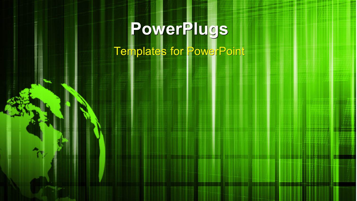 a Grean Erth Globe on a Green Colored Background