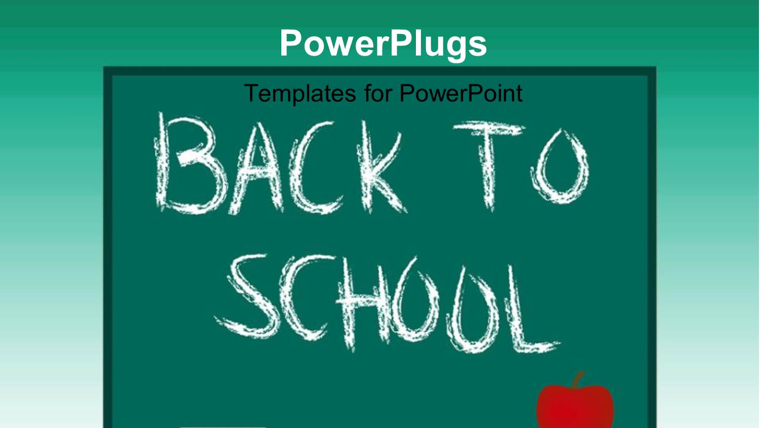 a Green Board with Greeish Background and Place for Text