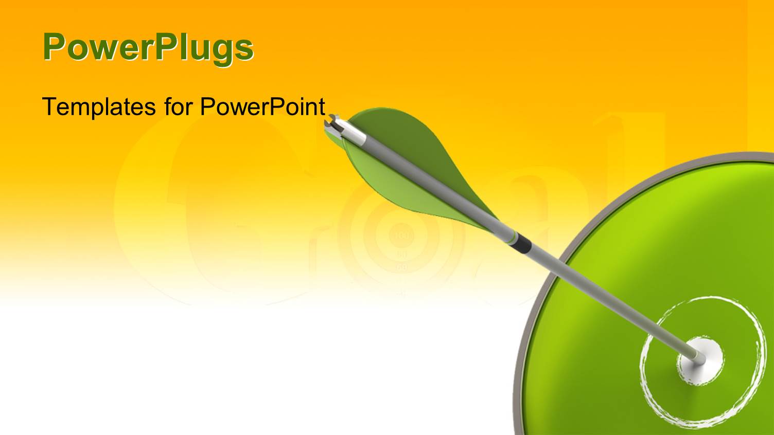 Green Tailed Dart Stuck in Bulls Eye of Target