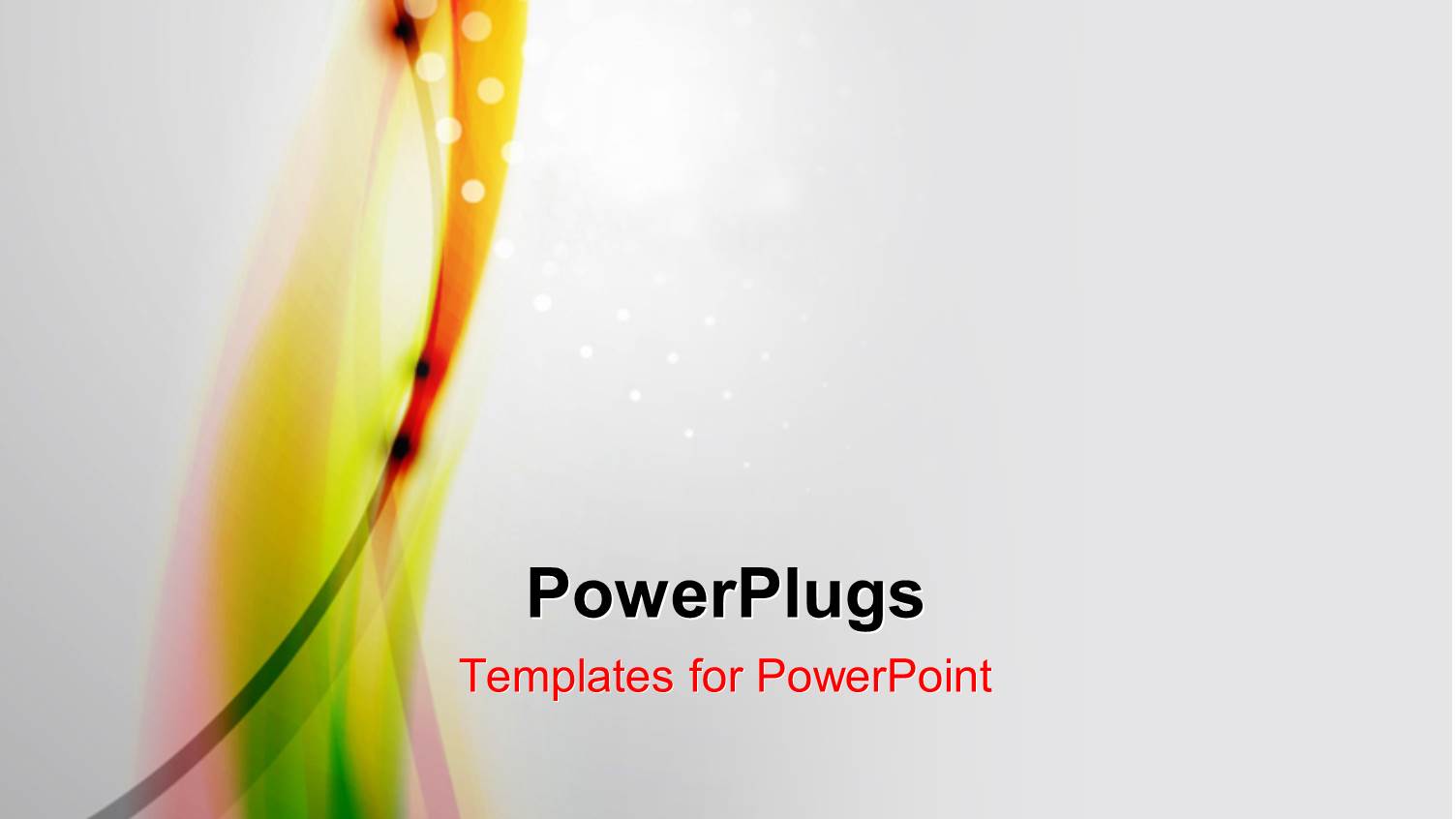 Green Orange Pink Vertical Waves with White Dots on Gray Background