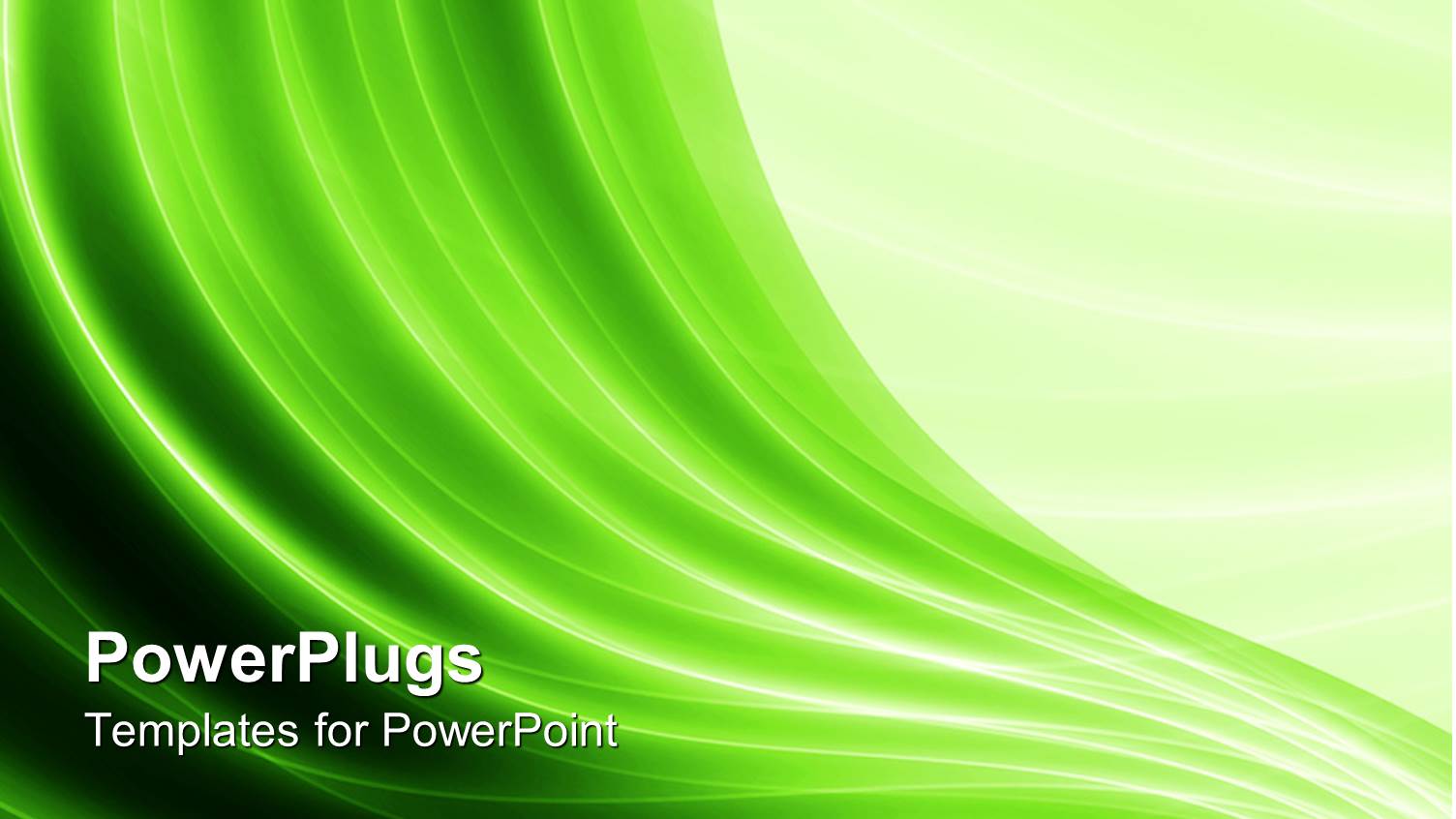 Green Wave like Lines with Different Shades of Green