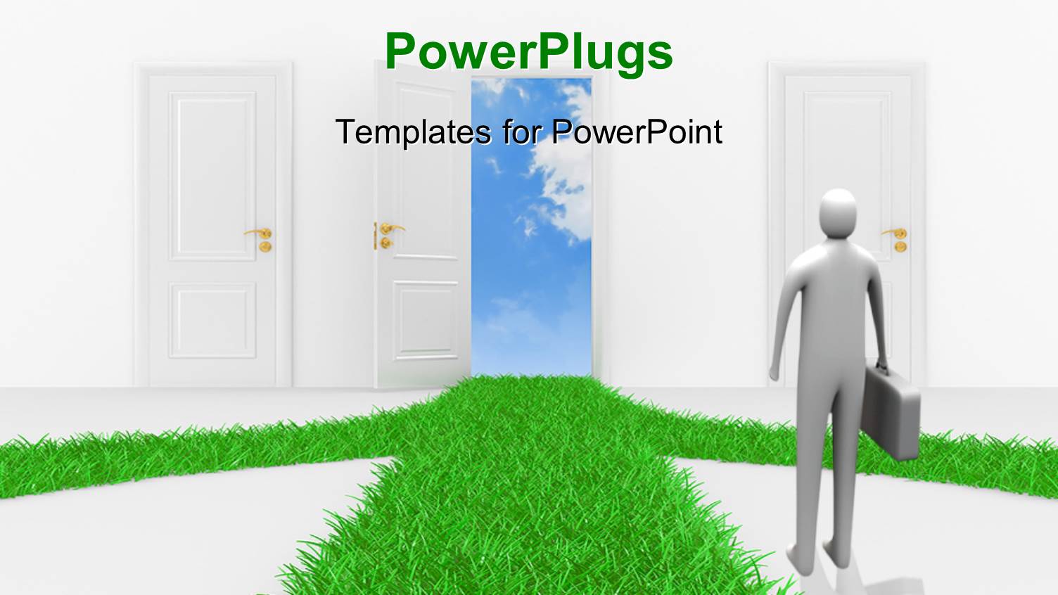 a Person with a Lot of Greenery and Doors