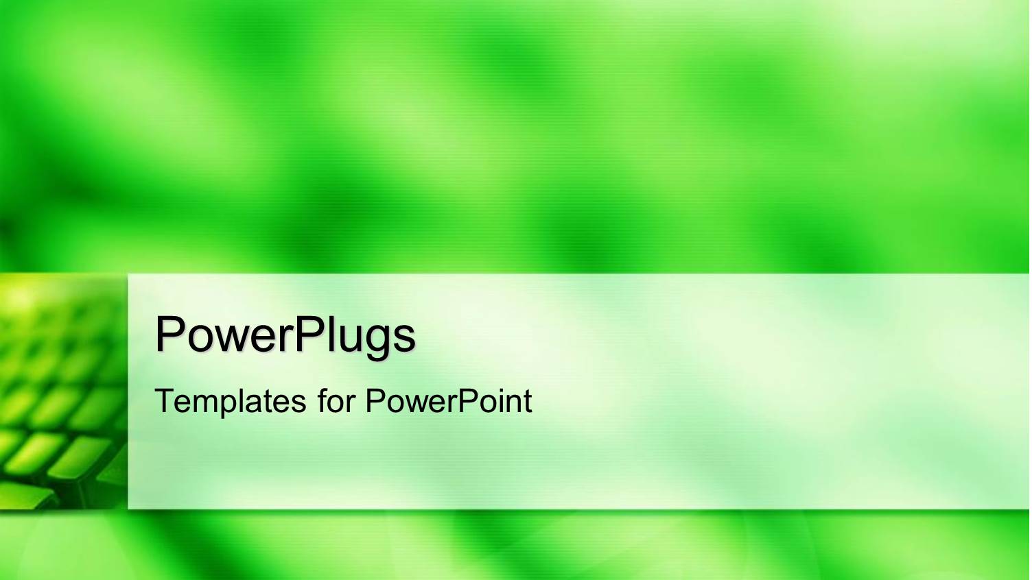 a Greenish Background with Place for Text in Front