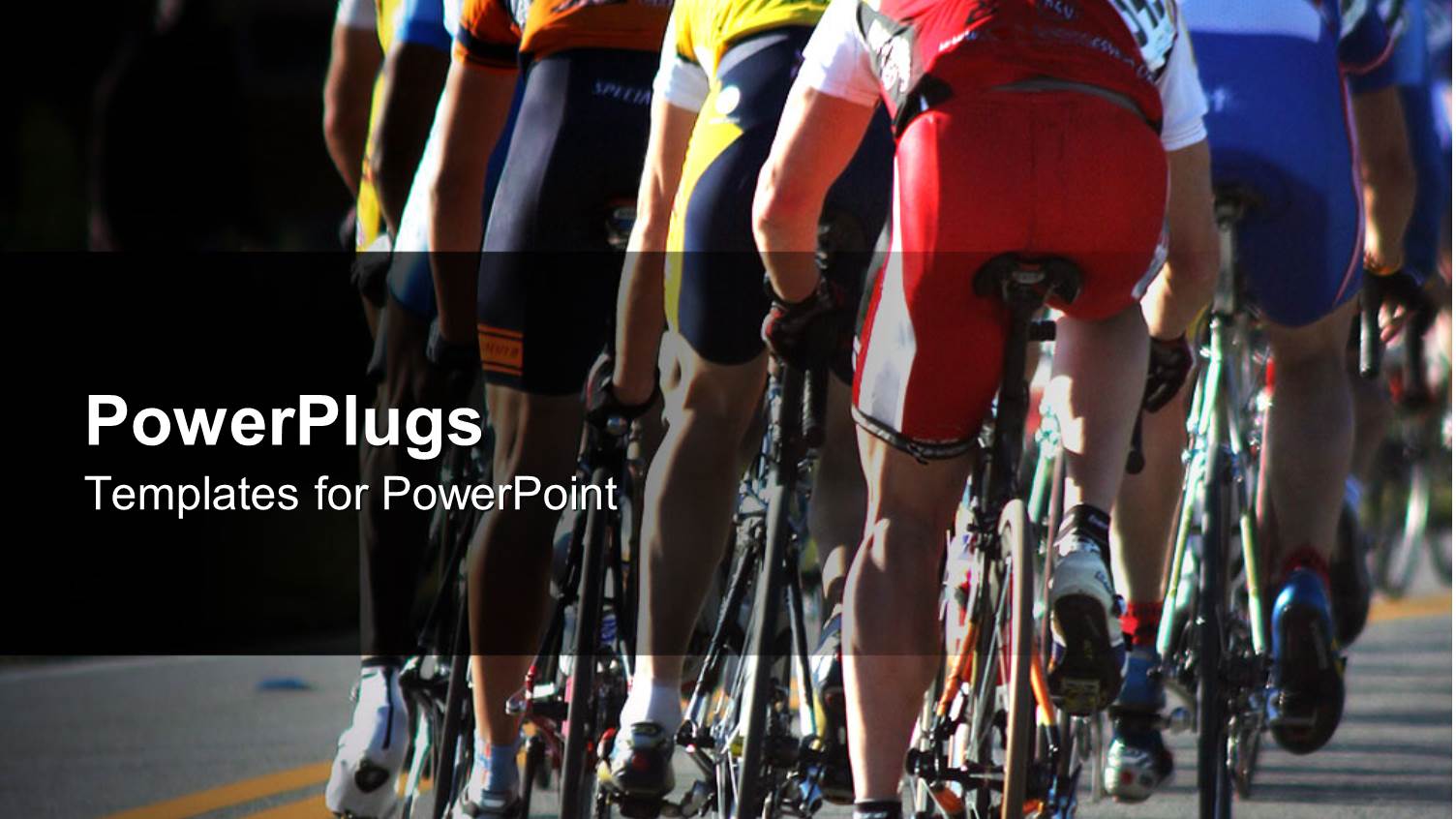 a Group of Cyclists Moving on the Road on their Rides