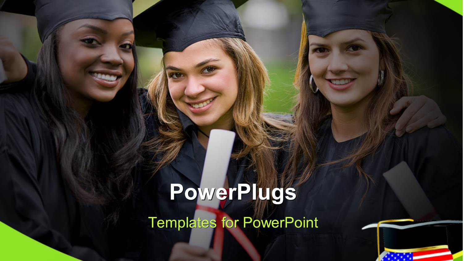 Group of Graduation Girls Looking very Happy