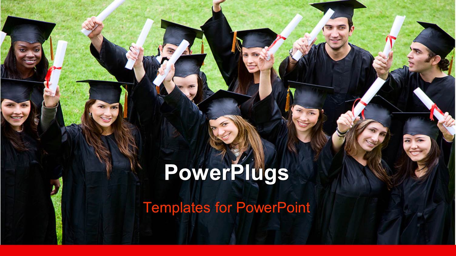 a Group of Graduates who are Happy