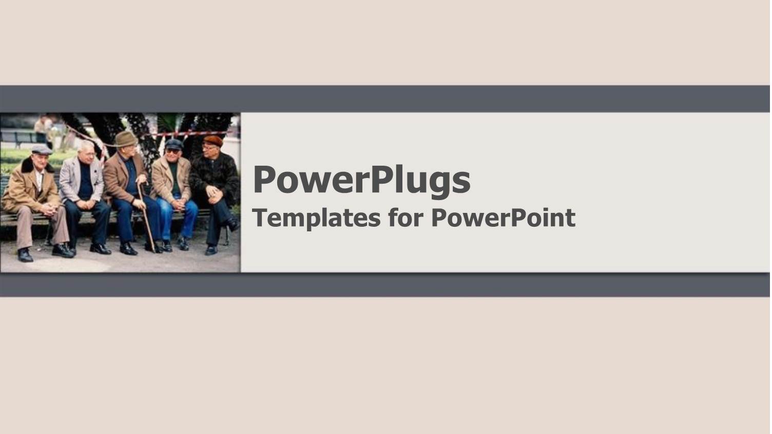 a Group of Old Age People Sitting on a Bench