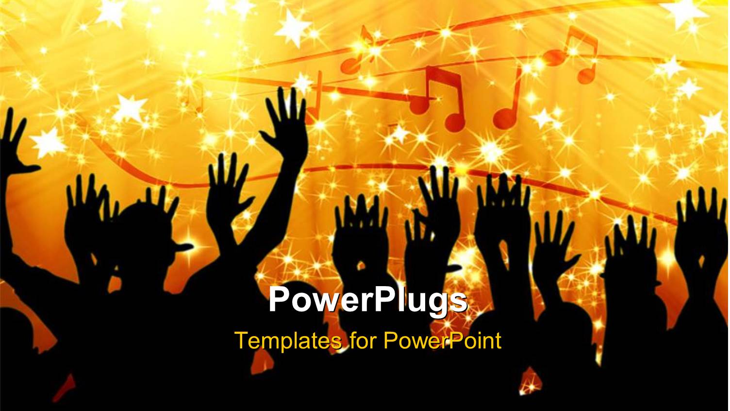 a Group of People Dancing with Music Signs