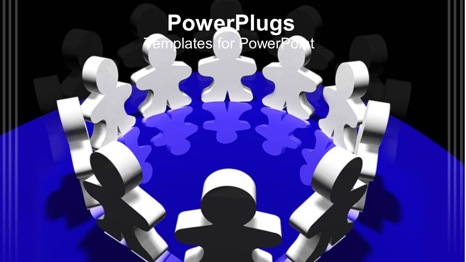 a Group of People Standing in a Circle