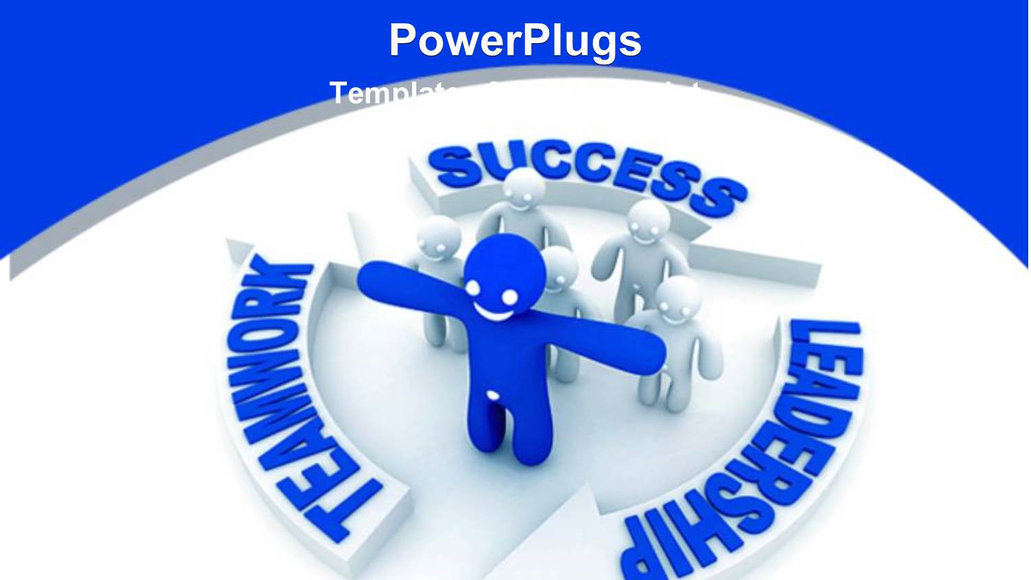 a Group of People with Success Leadership and Teamwork Around it