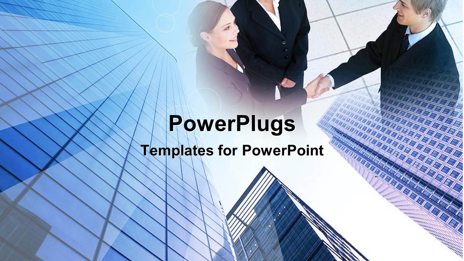 a Group of Professionals with Building in the Background