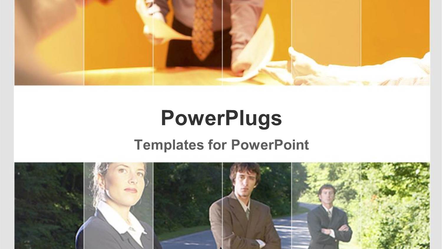 a Group of Professionals Standing on the Road