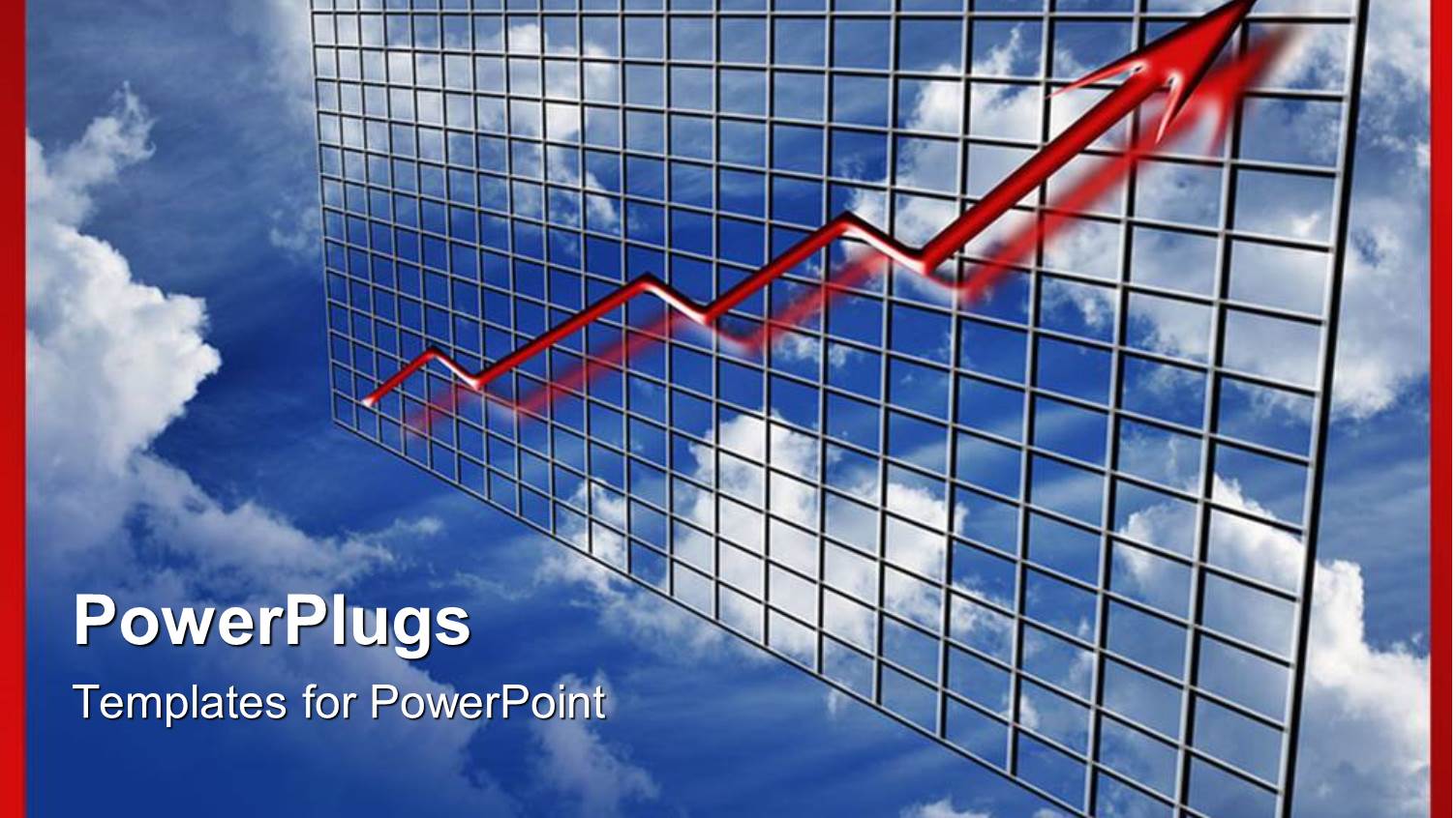 a Growth Graph with Clouds in the Background