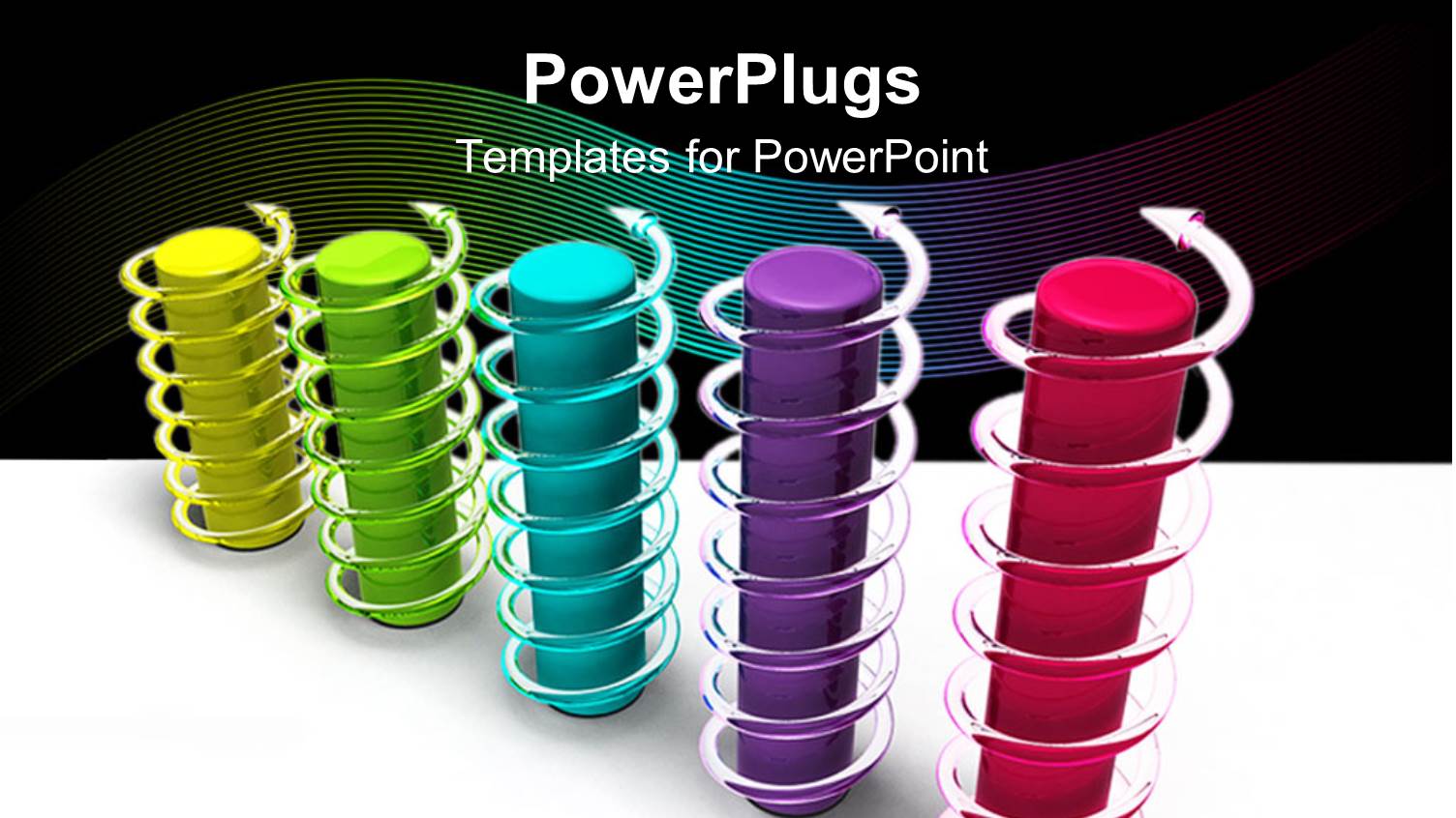 Growth Metaphor with Bar Graph and Arrows