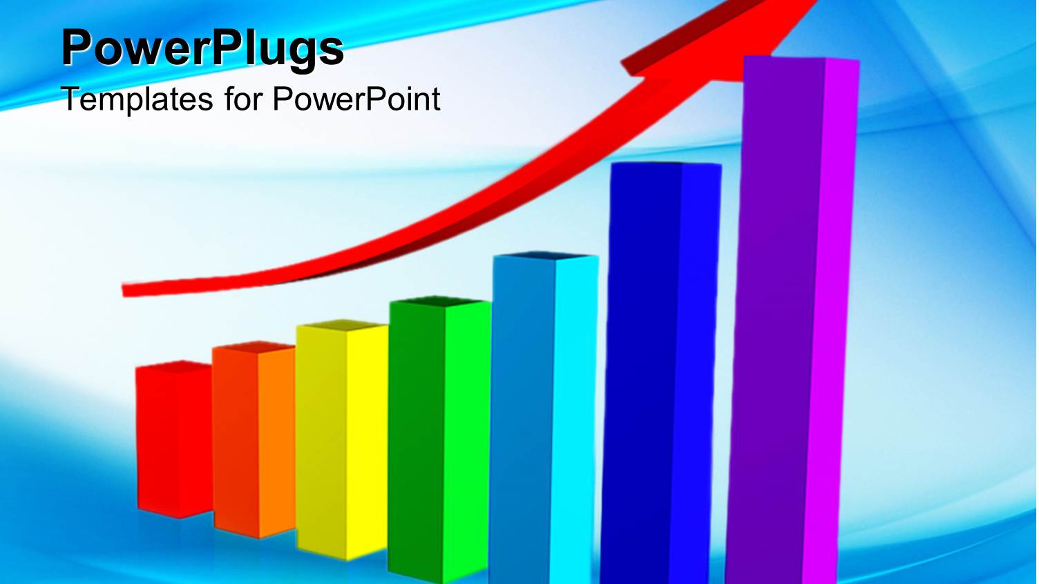 a Growth Table with Bluish Background