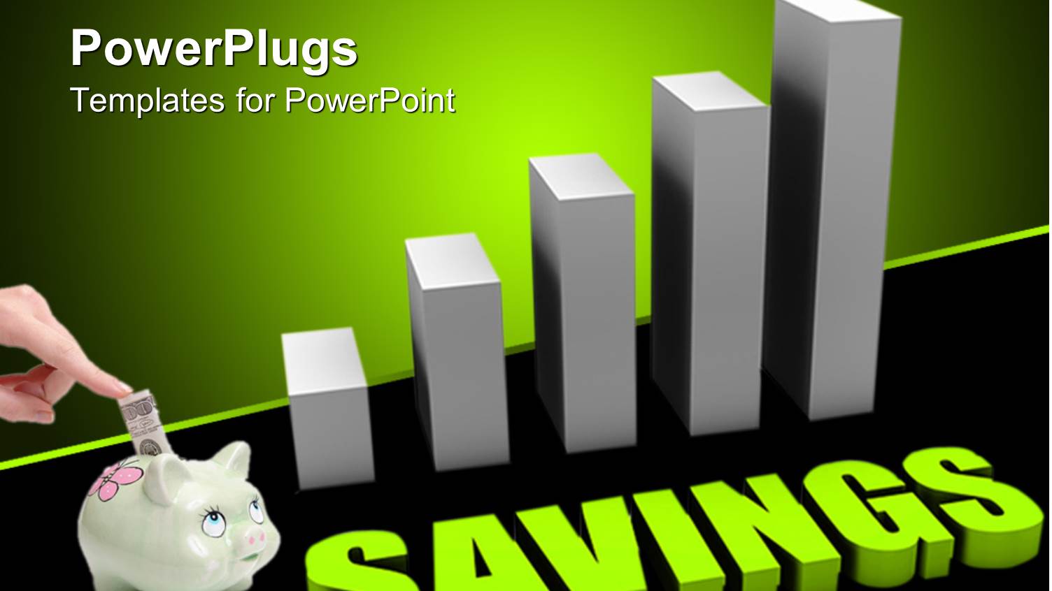 the Growth Table with Greenish Background