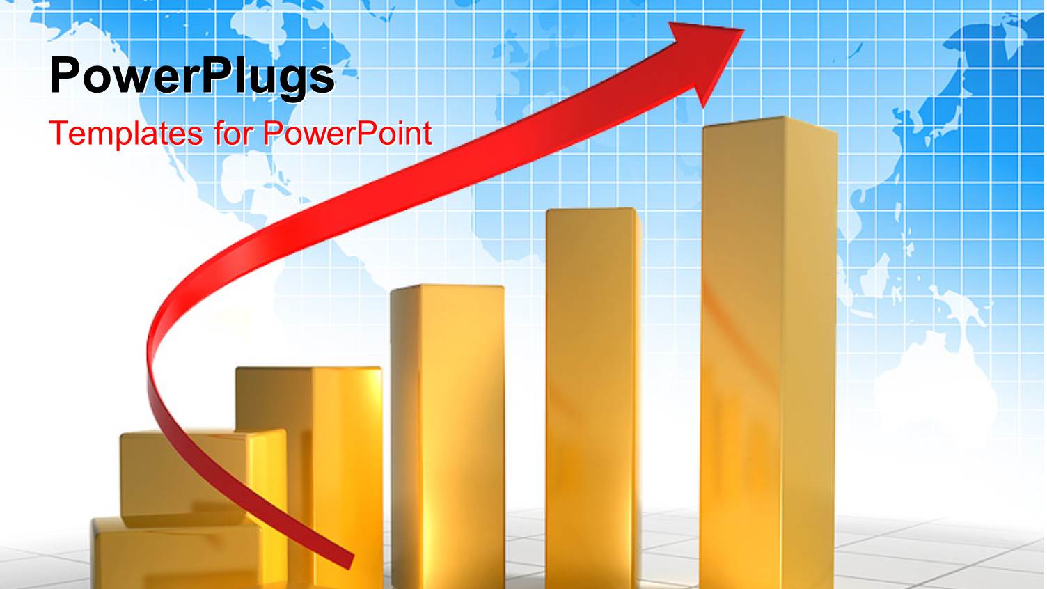 a Growth Table with Map in the Background
