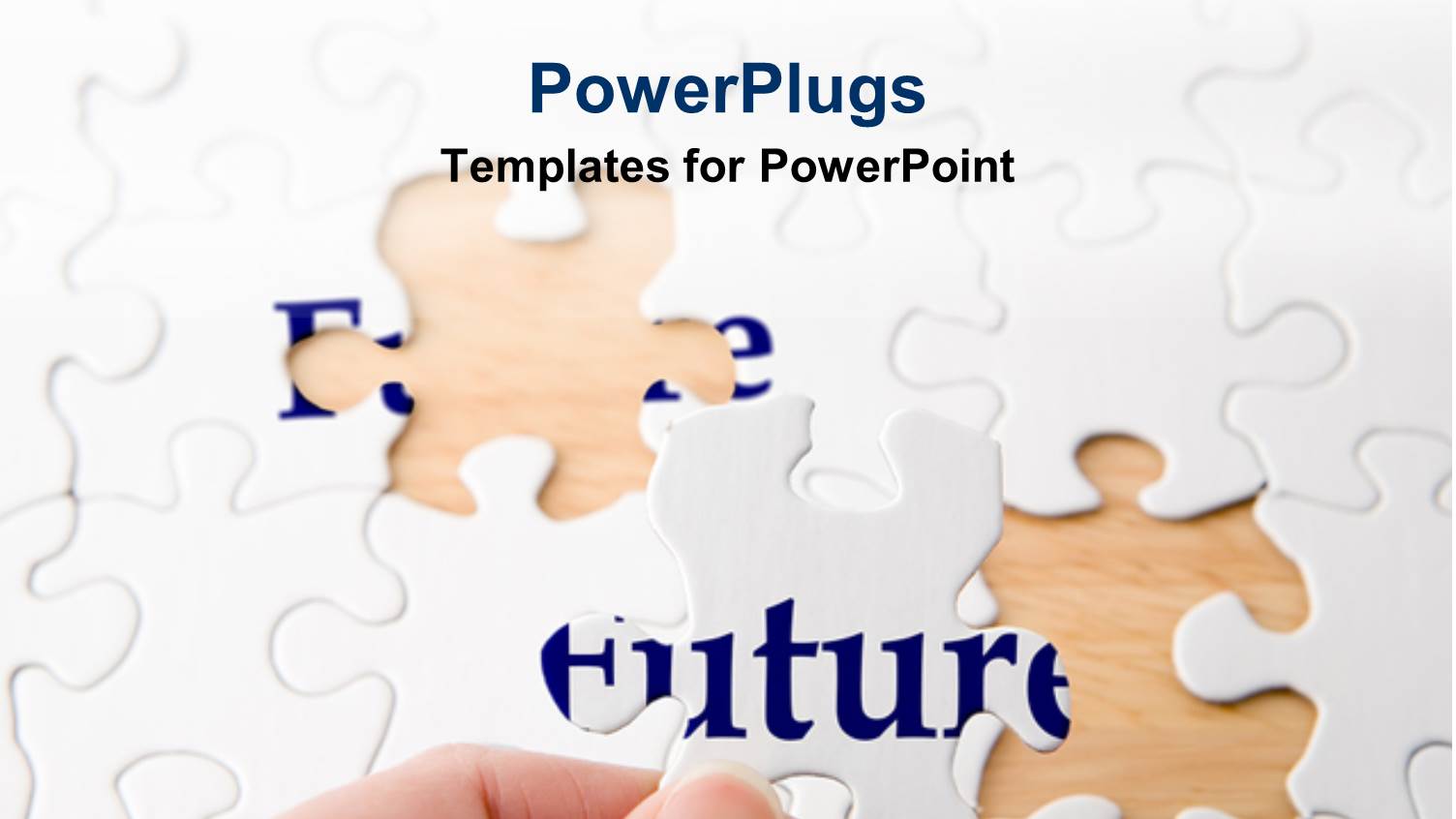 Hand Holding Piece from Future Jigsaw Puzzle