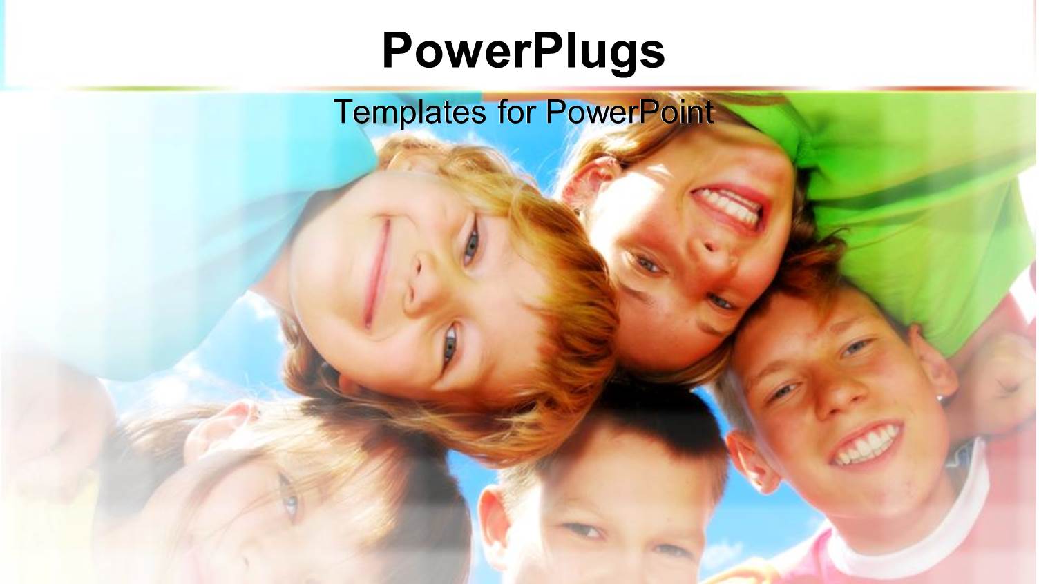 Happy Smiling Kids, Girls and Boys Playing Smiling at the Camera