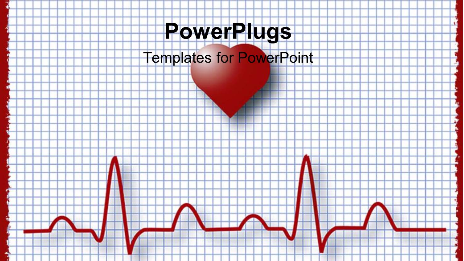 Heart Graphing Paper Showing Pulse