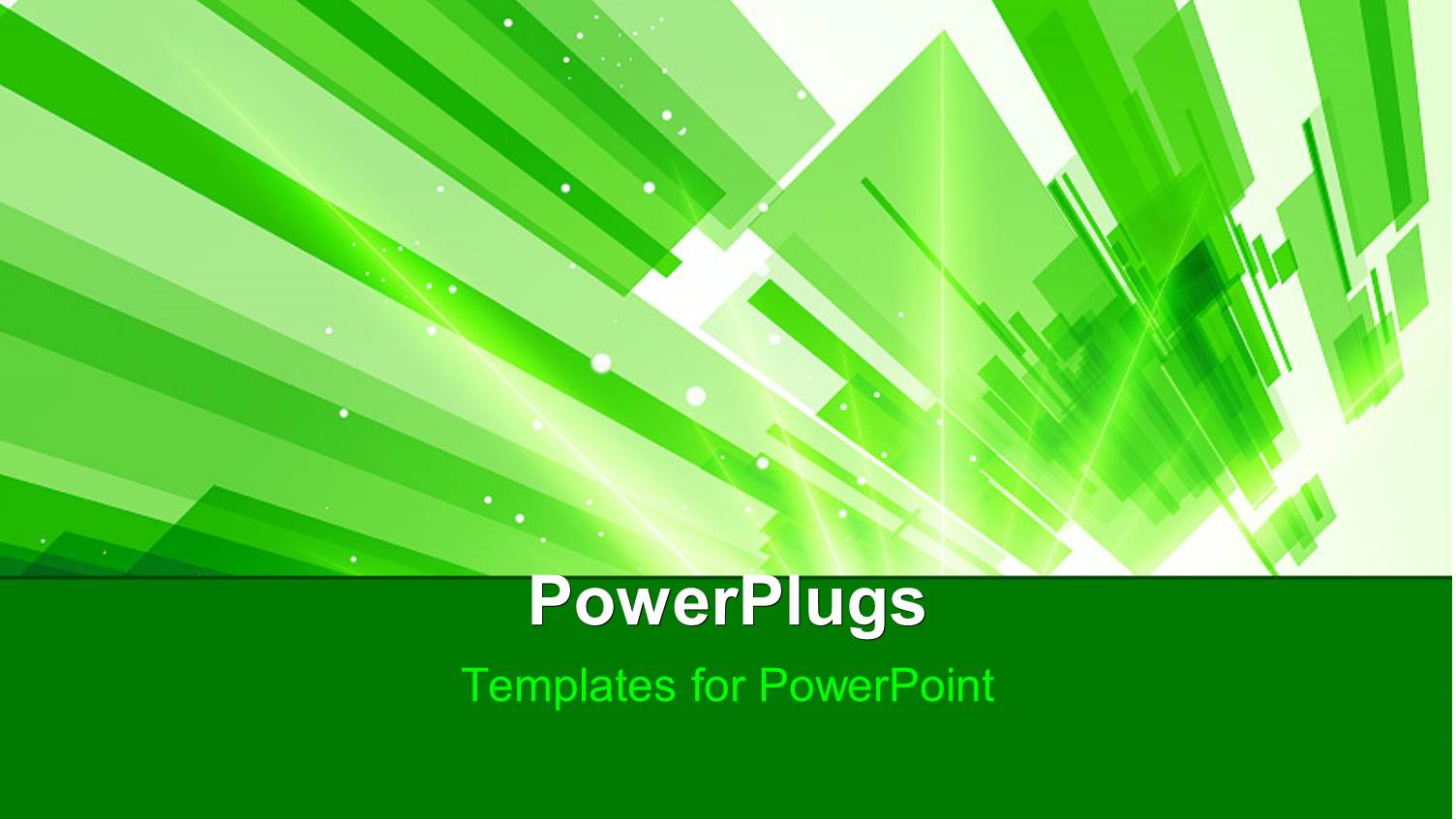 Hi Tech Green and White Design