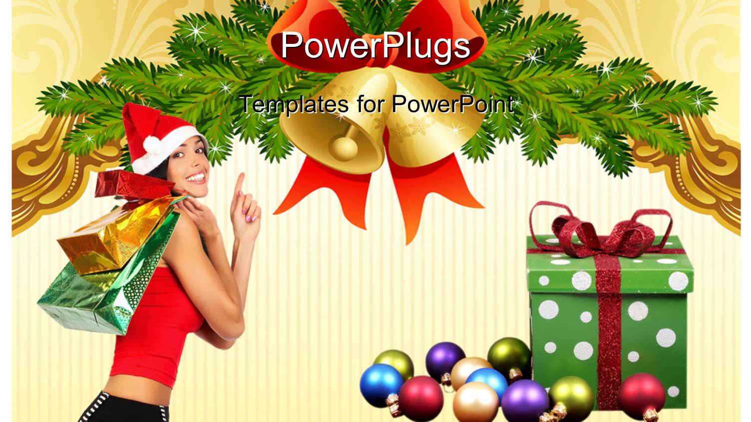 a Christmas Celebration with a Girl