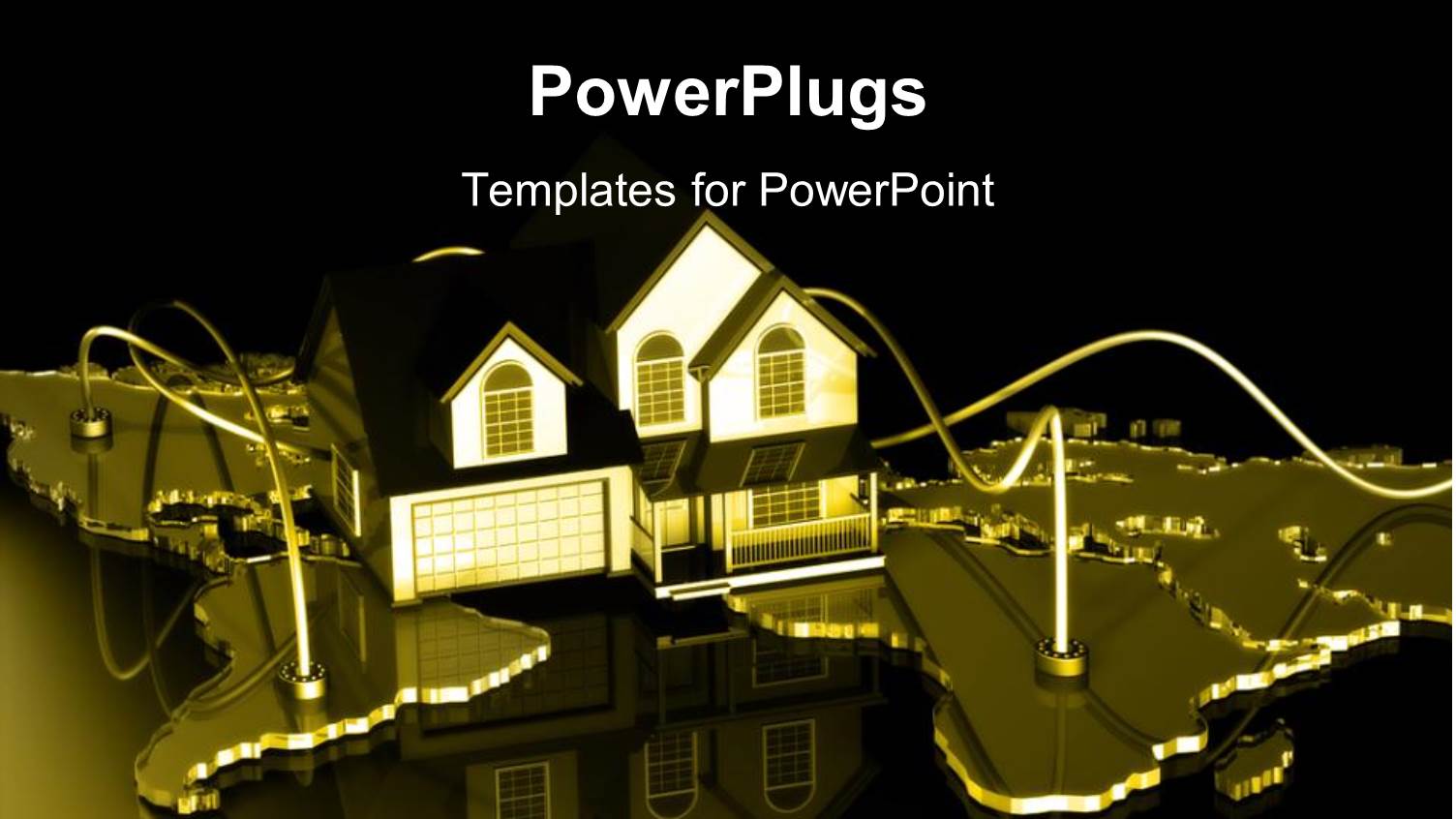 a House on Map of the World