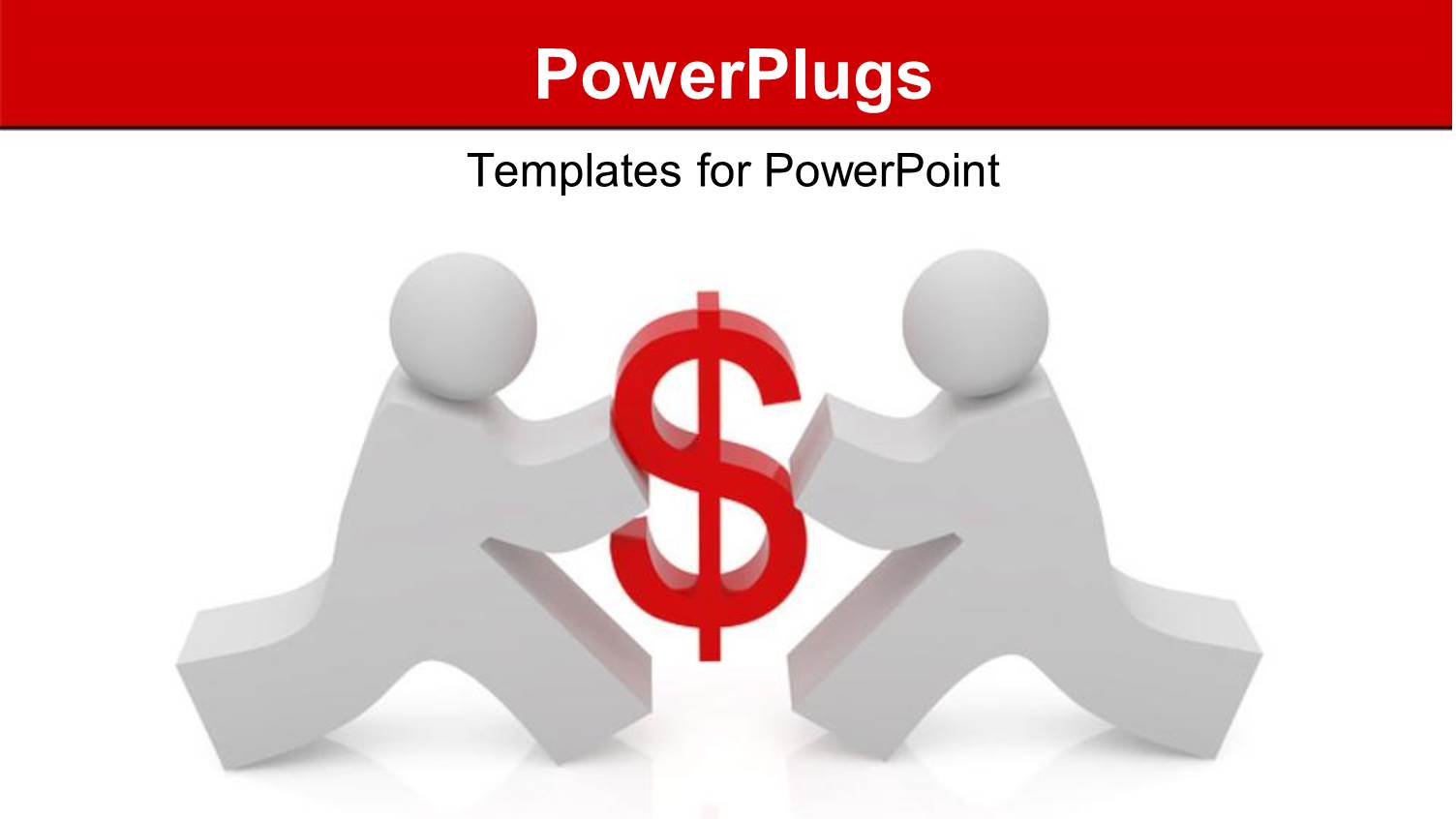 Humanoids Competing for Money with White Color