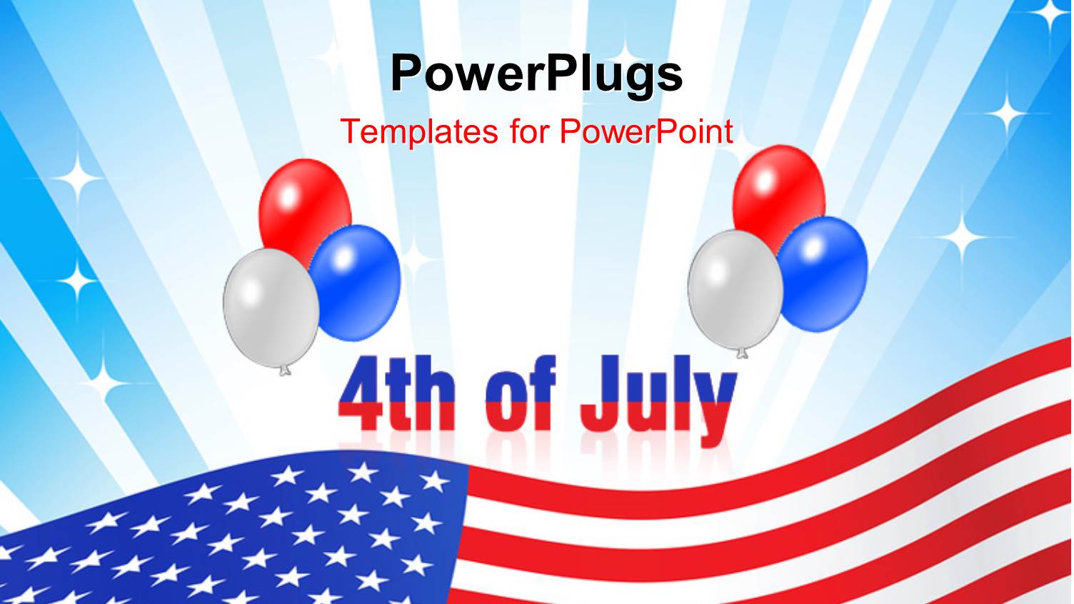 Illustration of American Independence Concept, with Celebration Theme