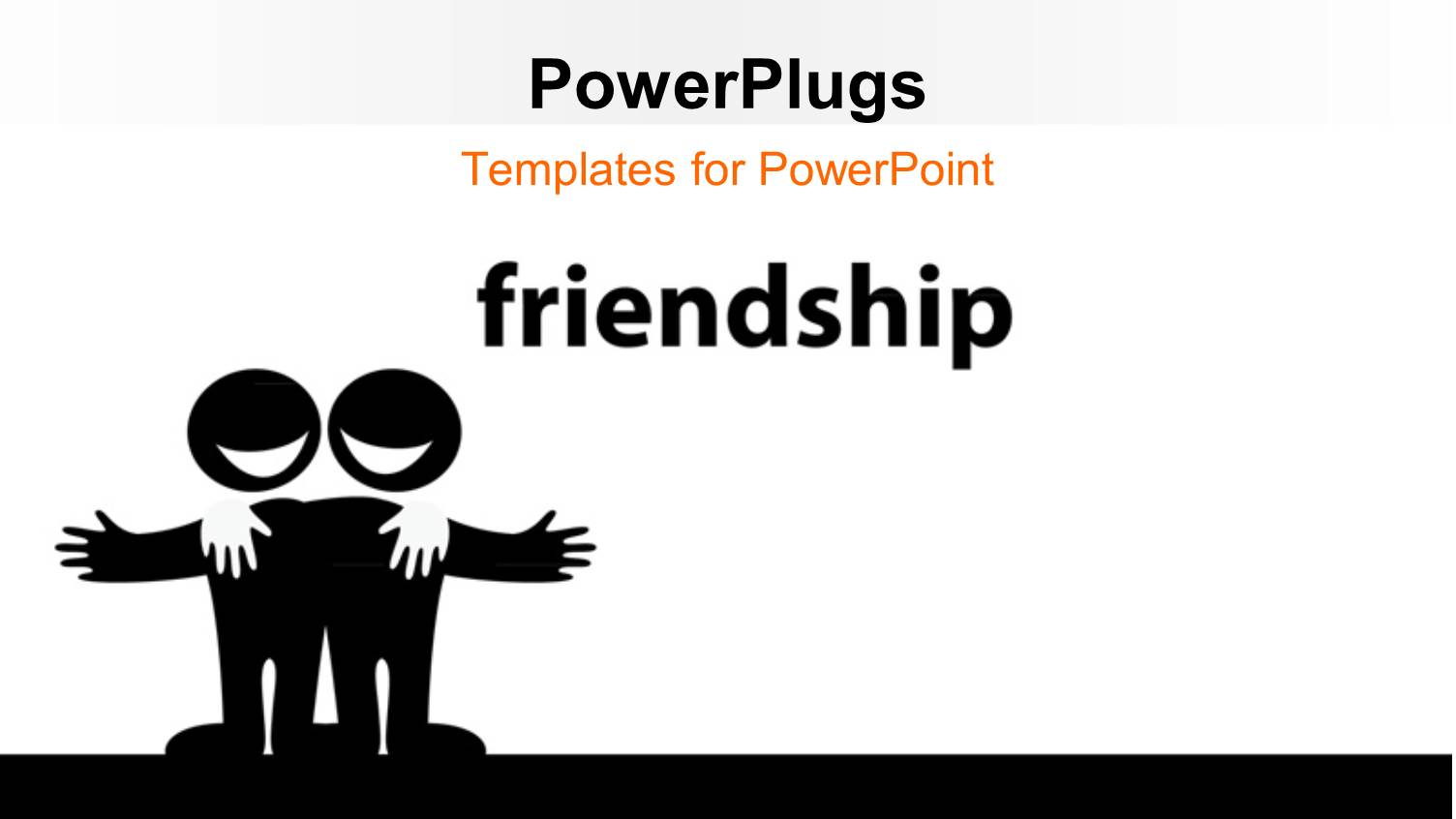 Illustration of Two Best Friends, Symbol of Friendship