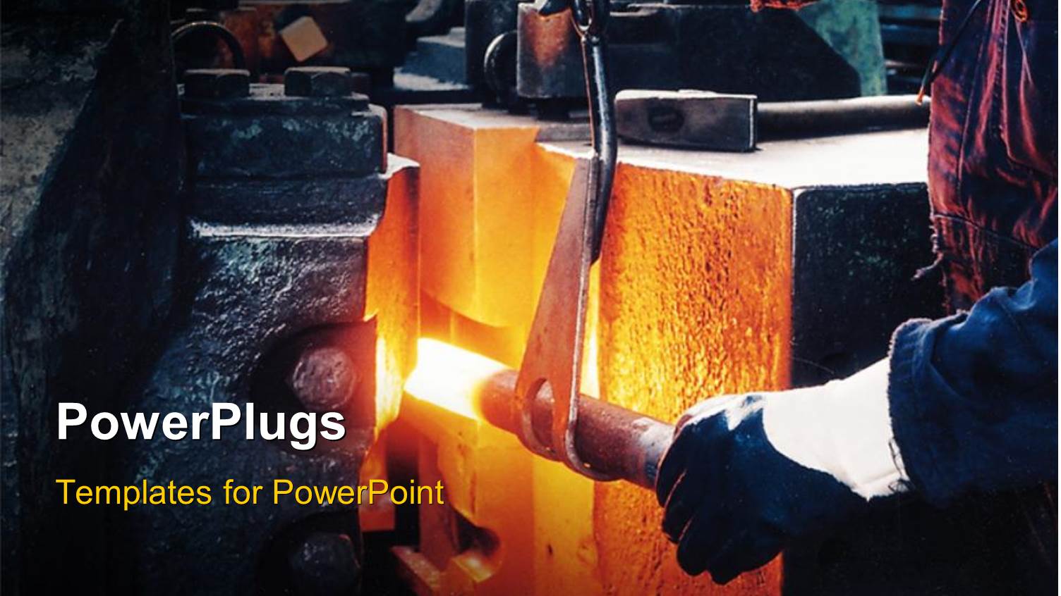 the Industry in Working Form with Greyish Background