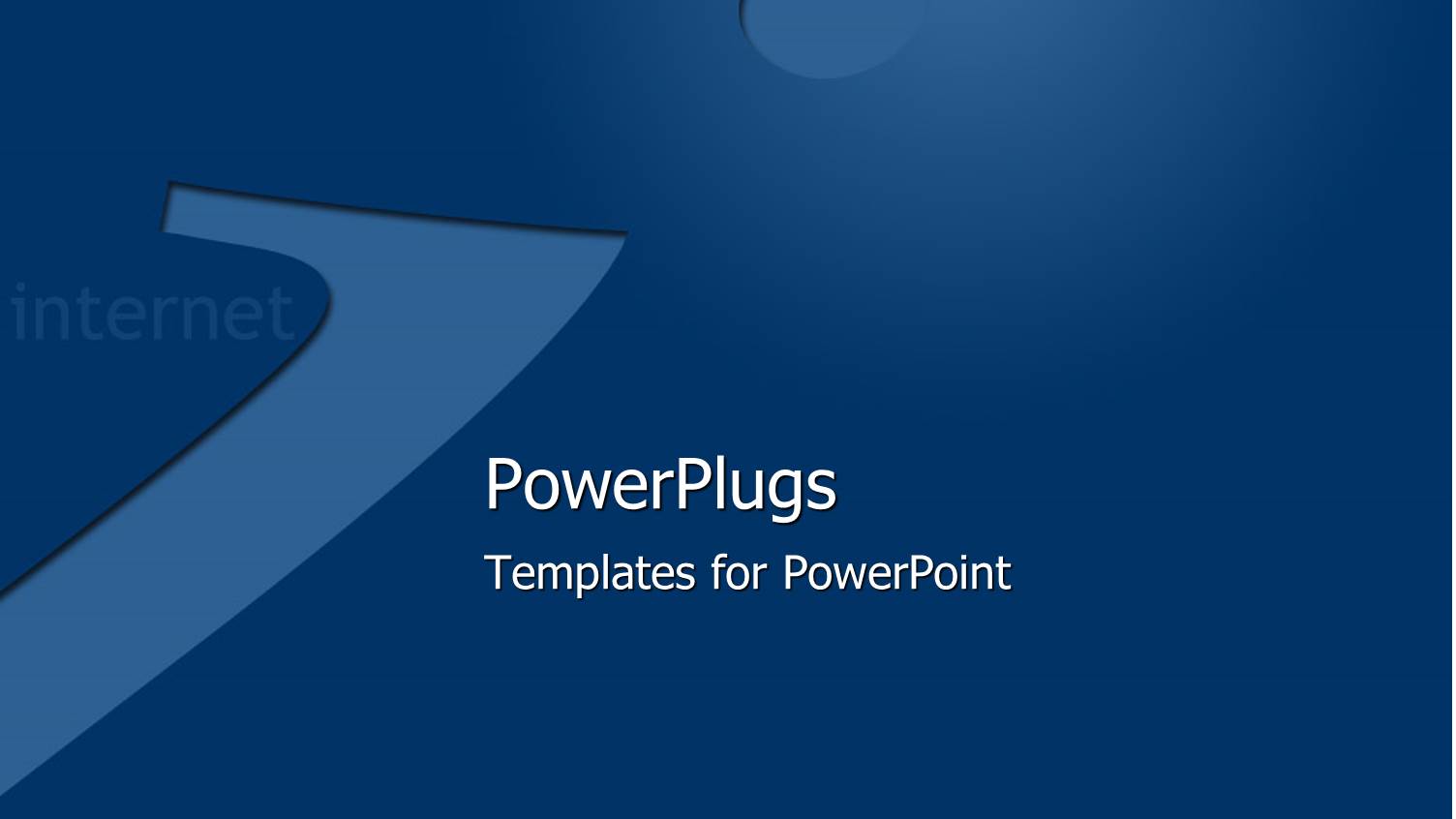 an Information Technology Background with Place for Text