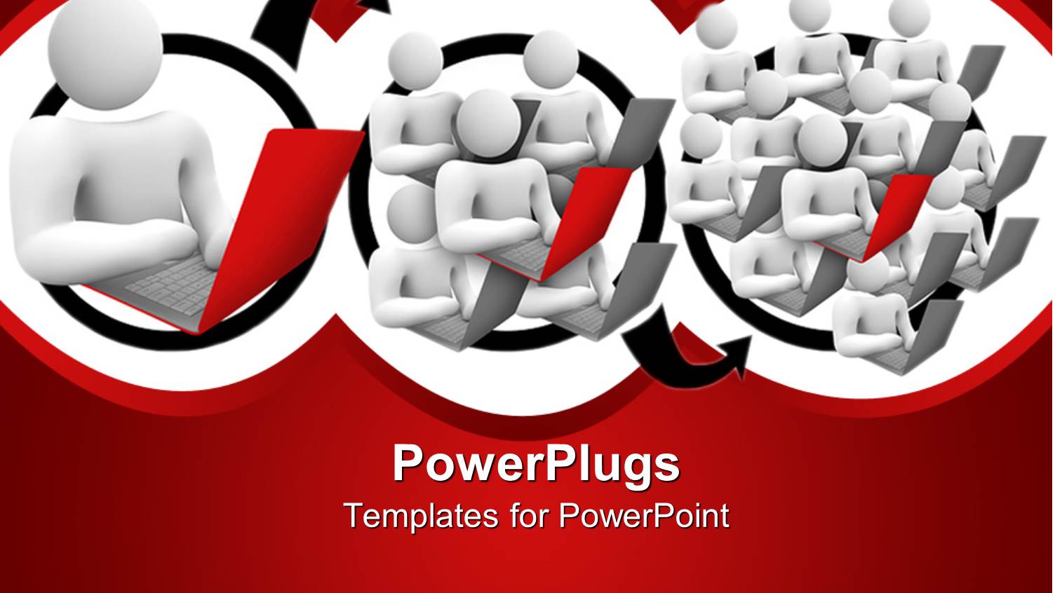 Internet Viral Marketing with People Sending Messages Using Laptop Computers