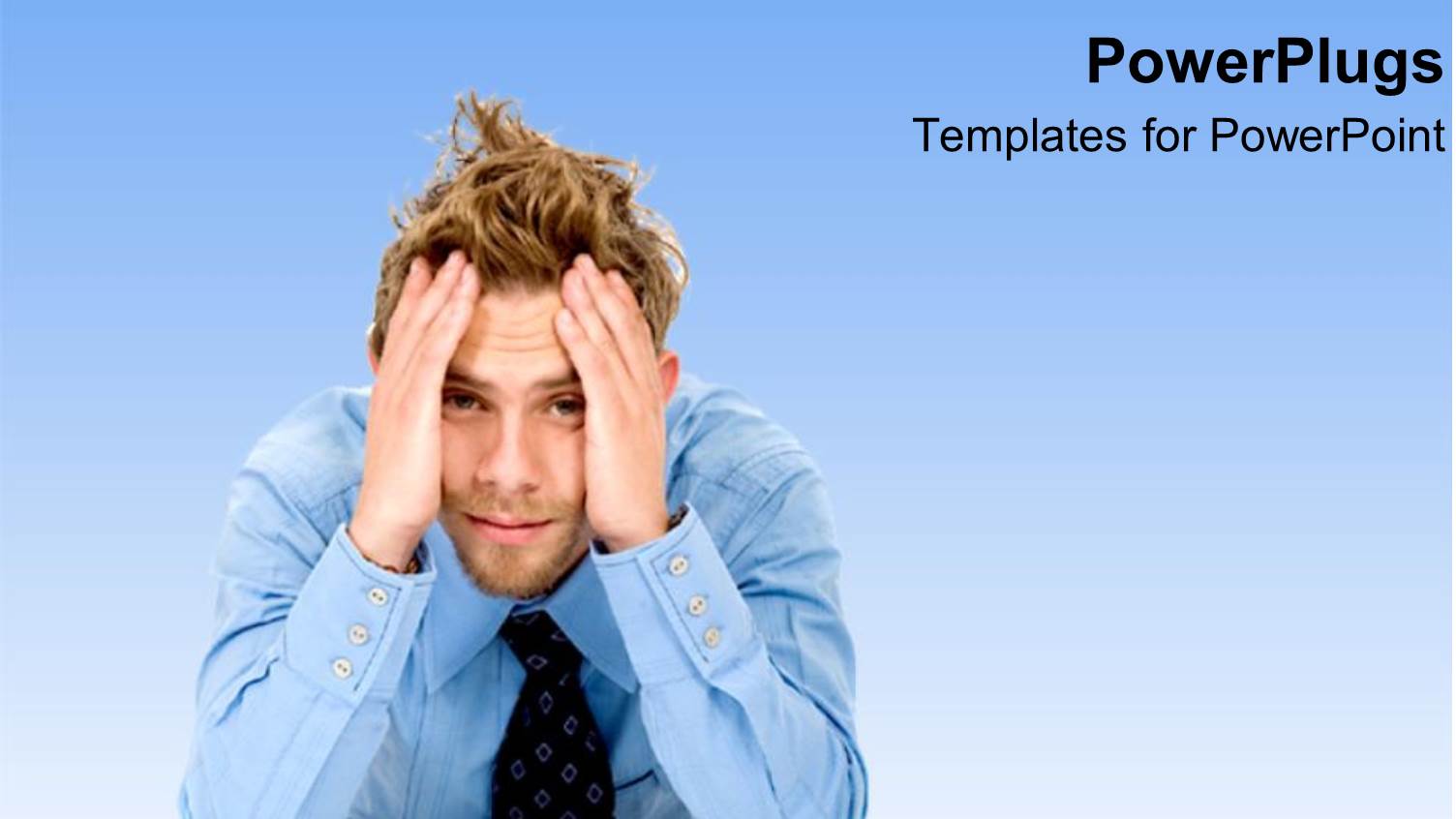 Issues Problems and Solutions Business Frustation Hard on a Blue Background