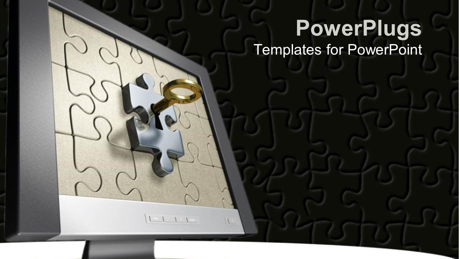 a Jigsaw Puzzle Being Solved and Locked