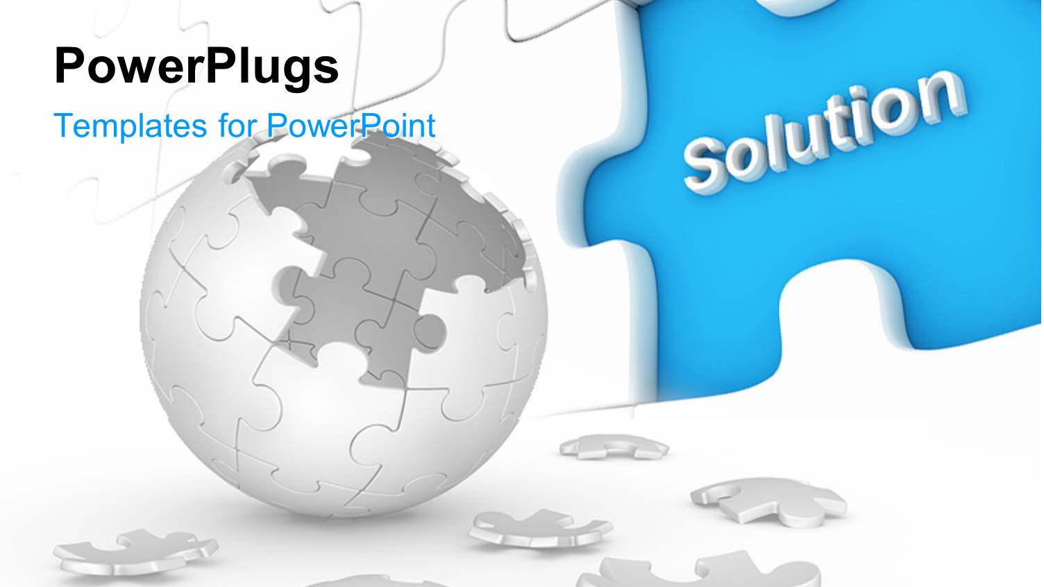 Jigsaw Puzzle with Missing Solution Piece with Globe on Surface