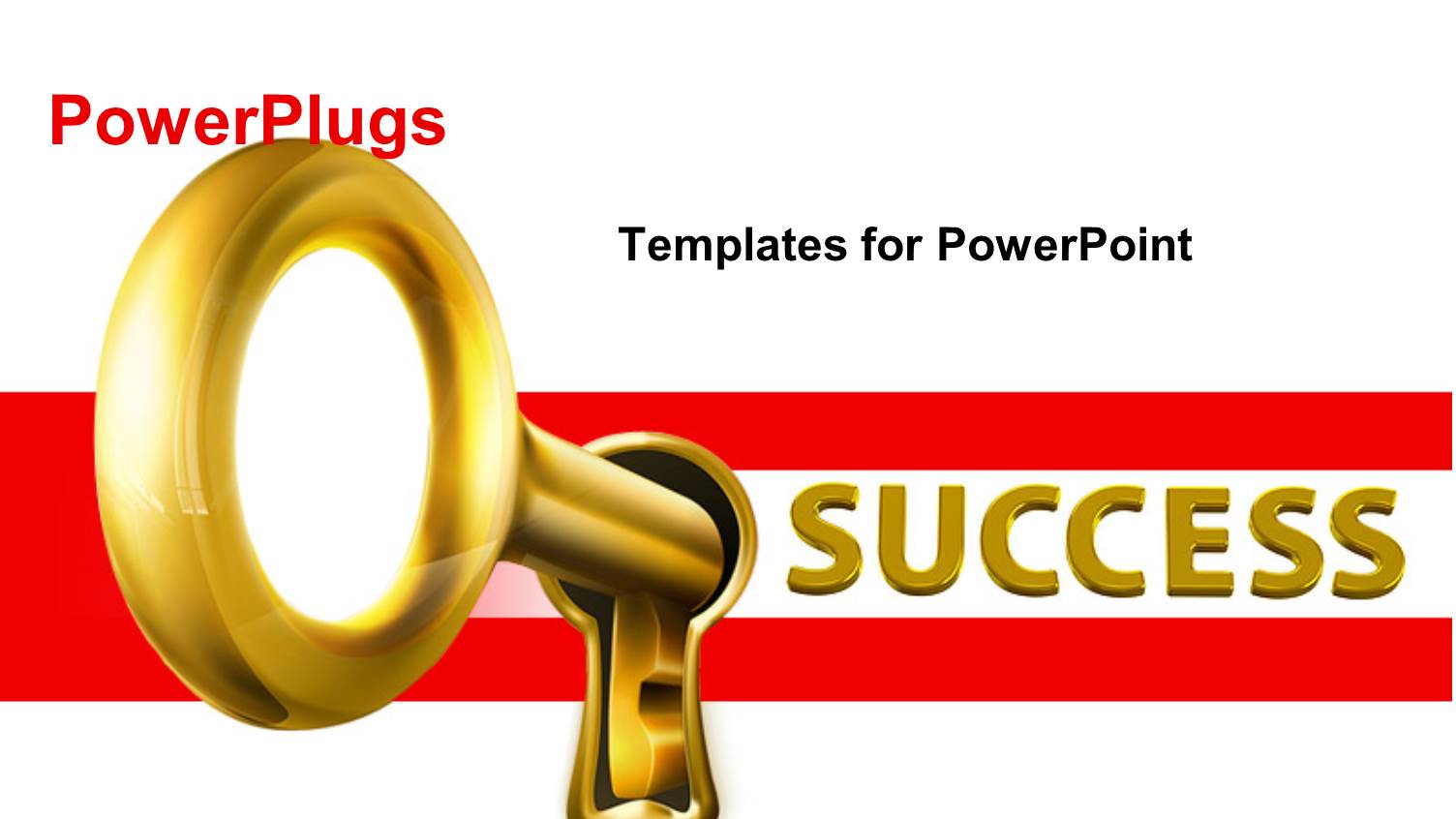 a Key in a Keyhole of Success