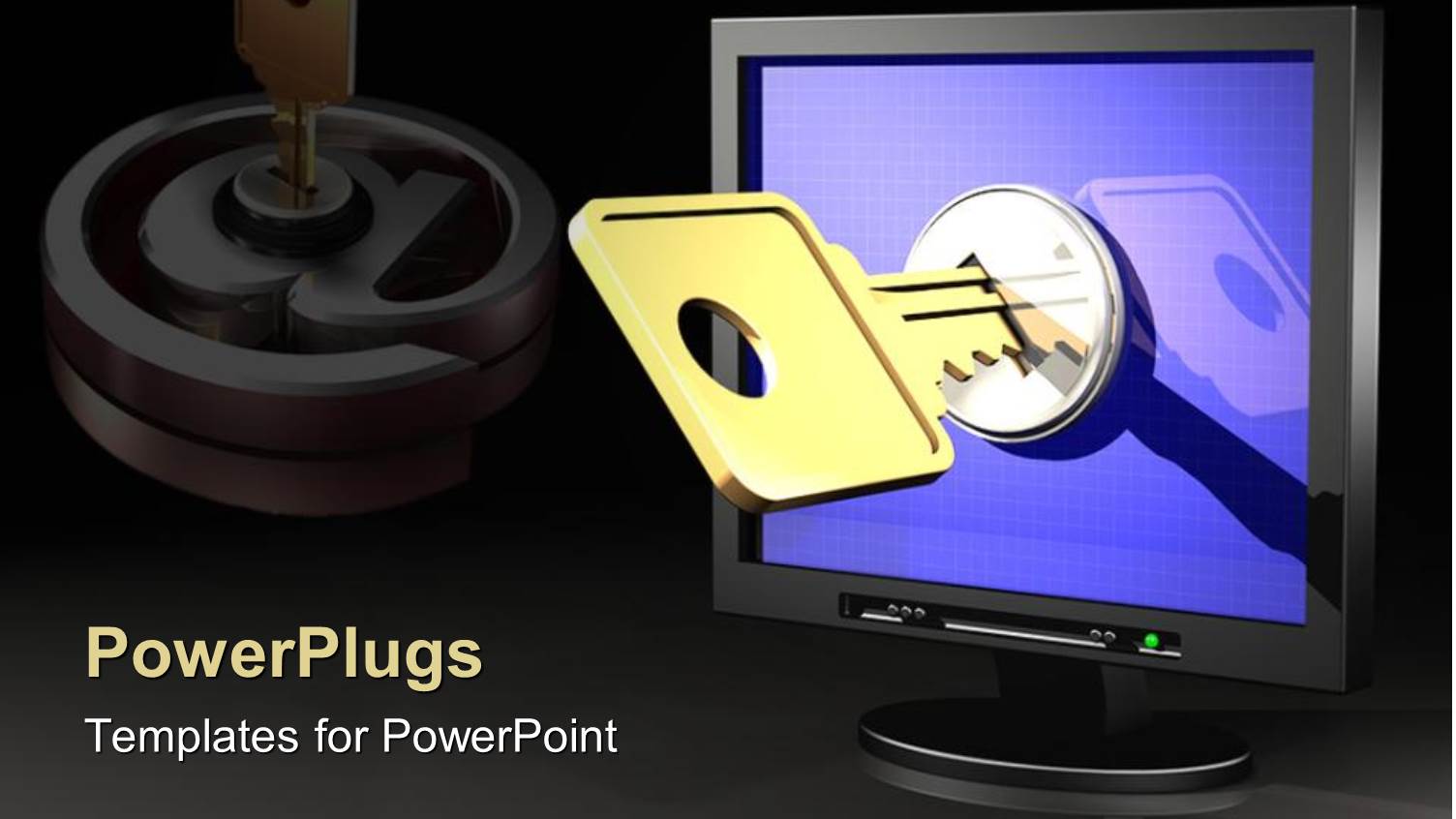 Key Unlocking Work Station, Network Security, Password Protection