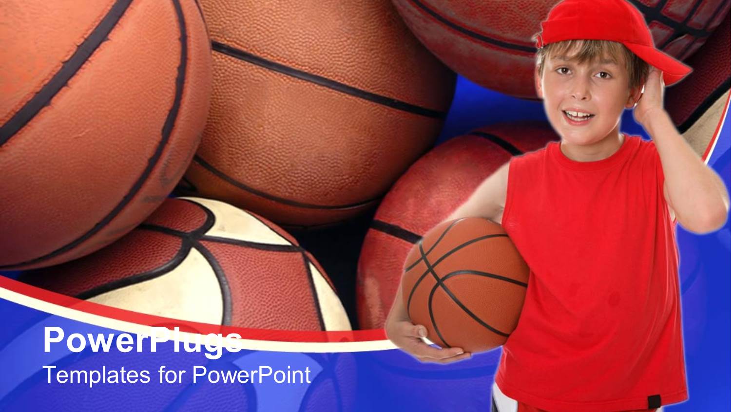 a Kid with a Basketball Along with a Number of Basket Balls in the Background